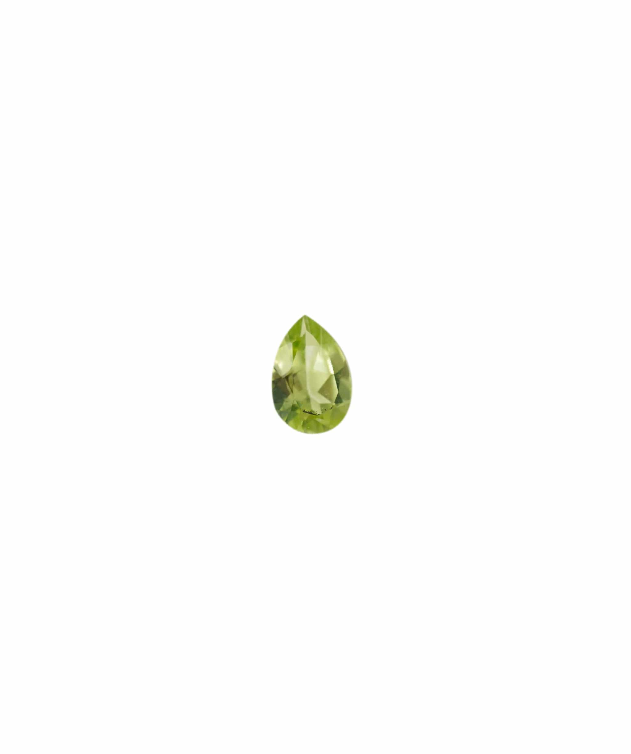 Luxury Promise 0.60 crt Peridot Pear Cut ALC3673