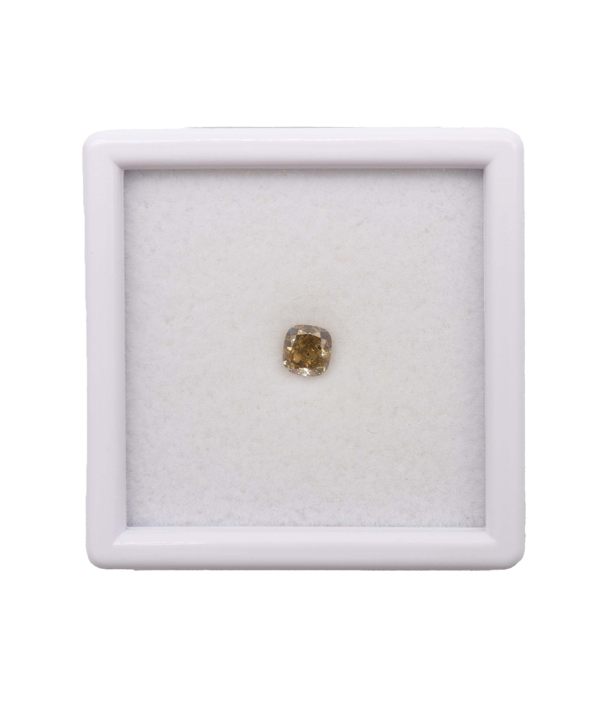 Luxury Promise 0.60ct Green Party Cushion Shape Diamond DXBS4526