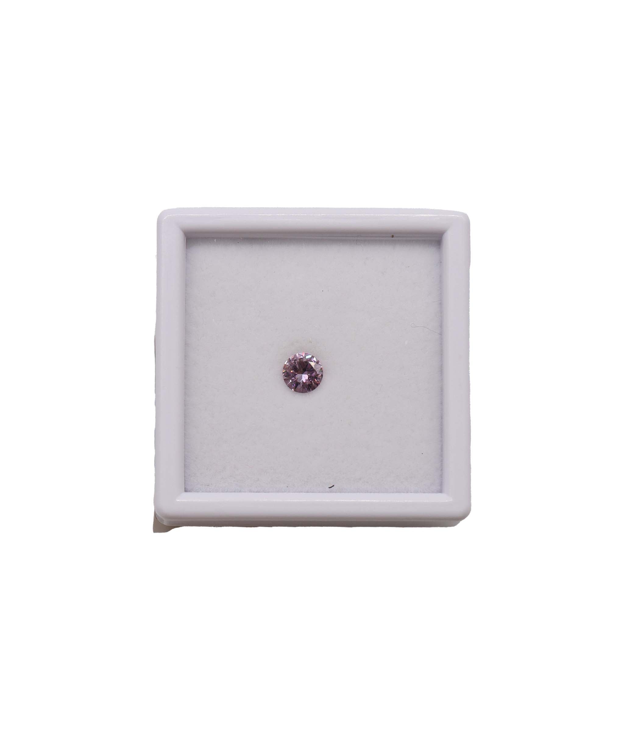 Luxury Promise 0.61ct Malaya garnet round shape 78