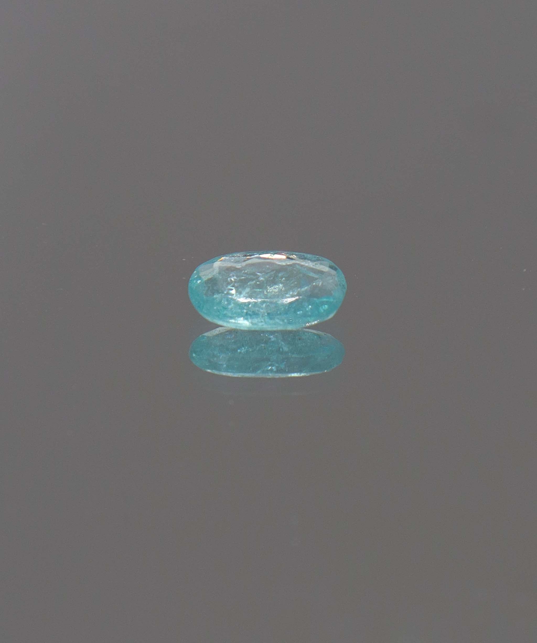 Luxury Promise 0.62ct Neon Blue Paraiba 24 DXBS5456