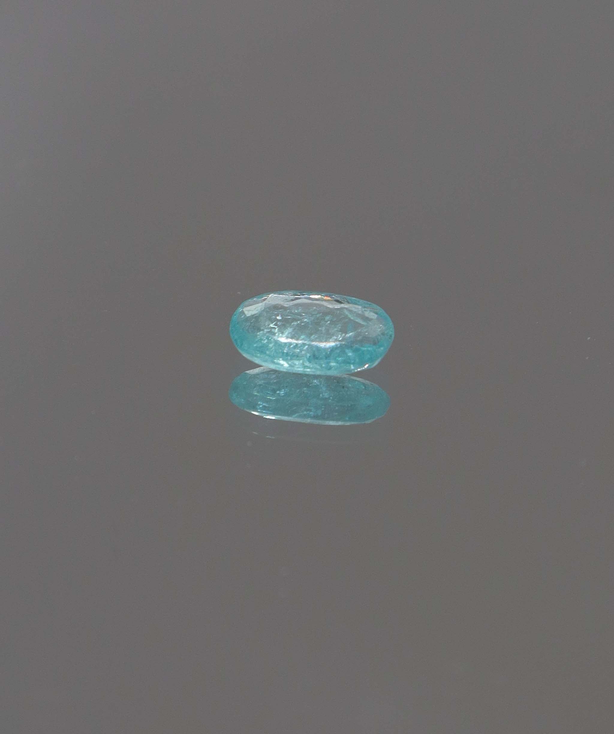 Luxury Promise 0.62ct Neon Blue Paraiba 24 DXBS5456