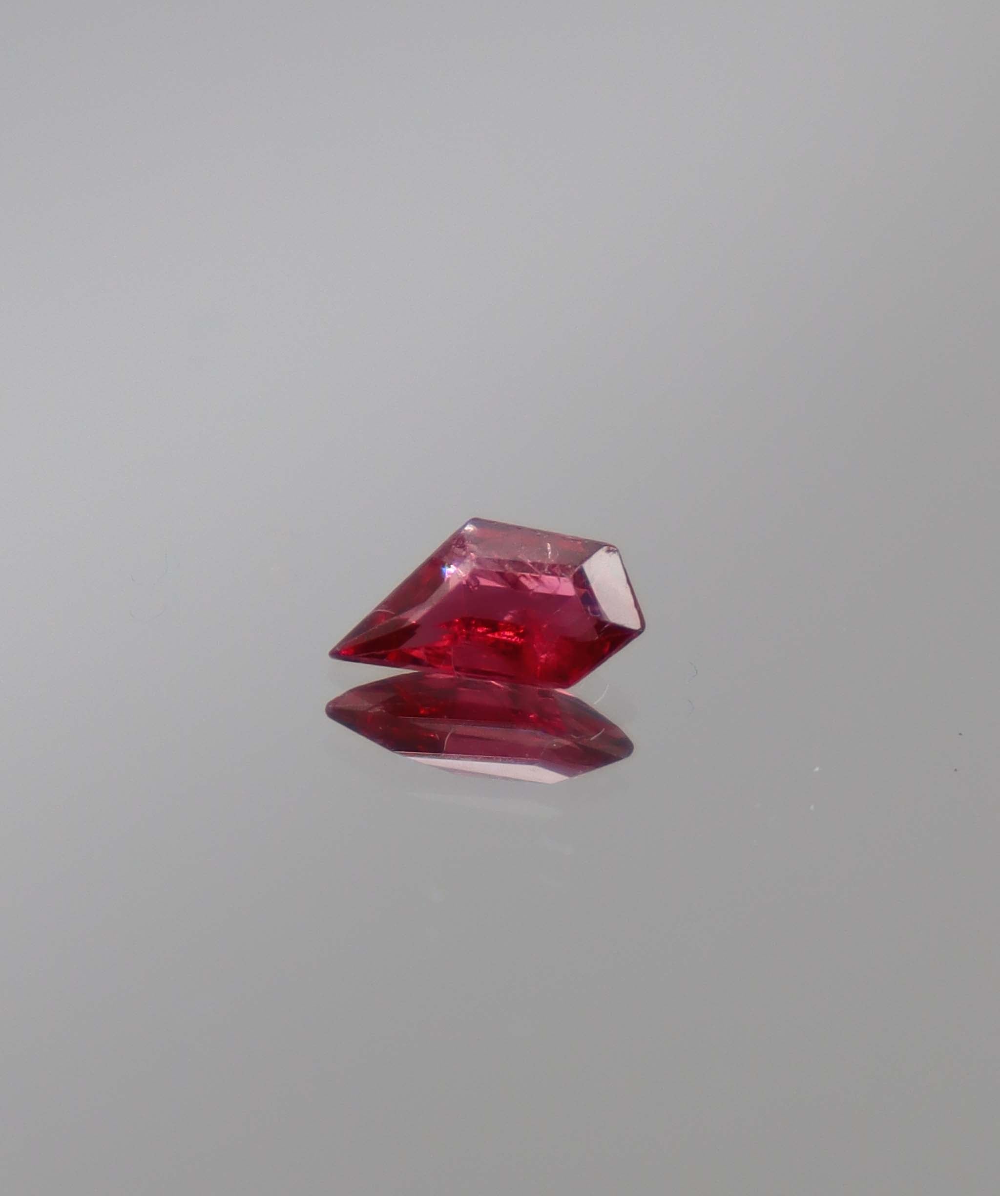 Luxury Promise 0.62ct Red Spinel Custom cut DXBCD1364