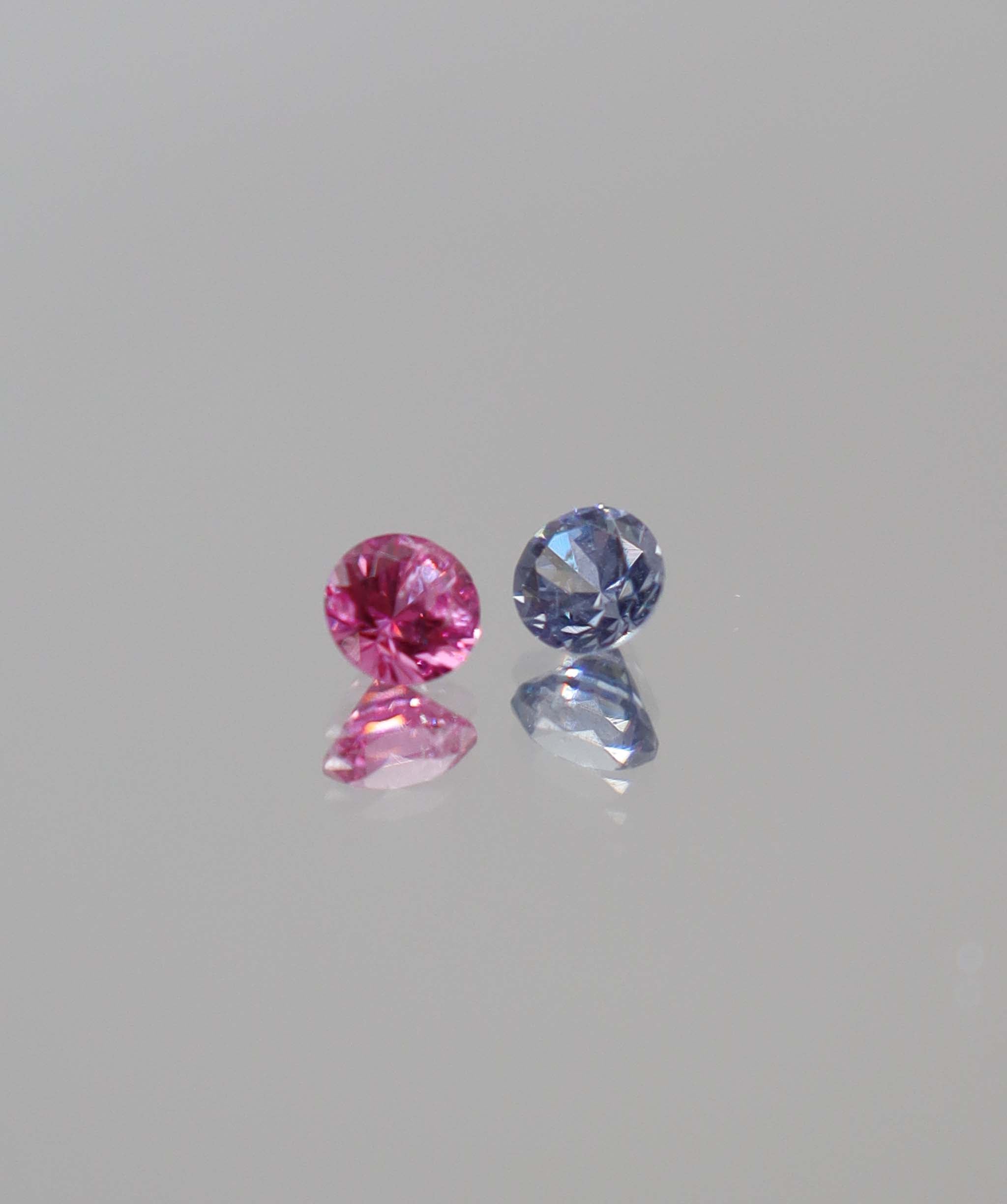 Luxury Promise 0.62ct spinel pair g01579 DXBCD0762