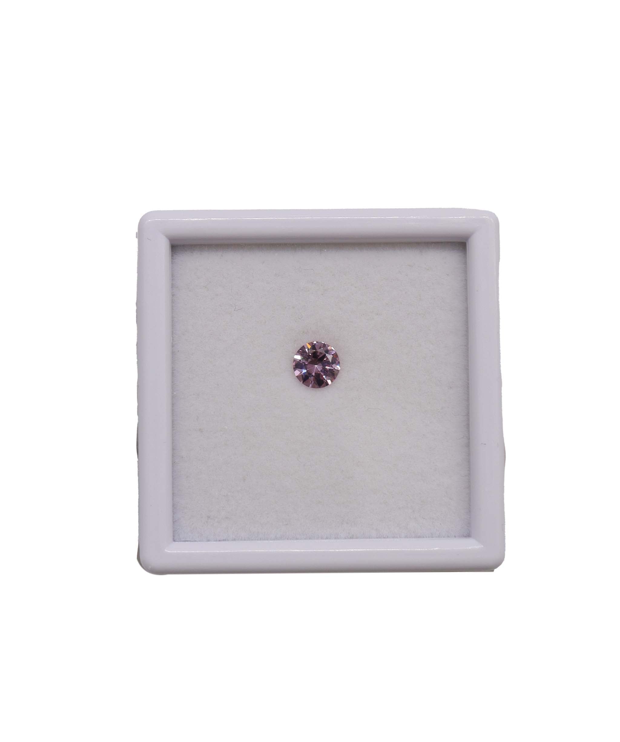 Luxury Promise 0.63ct Malaya garnet round shape 53