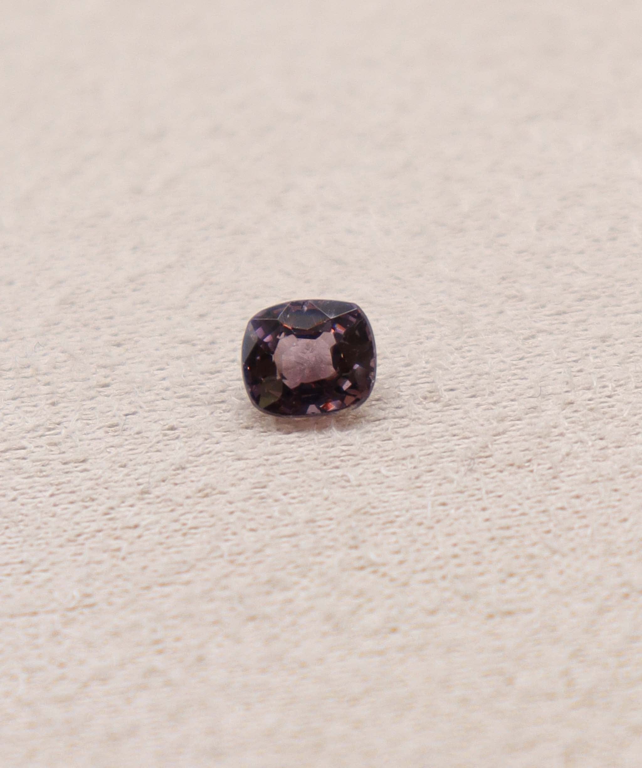 Luxury Promise 0.65ct Purple Cushion Spinel DXBS4973