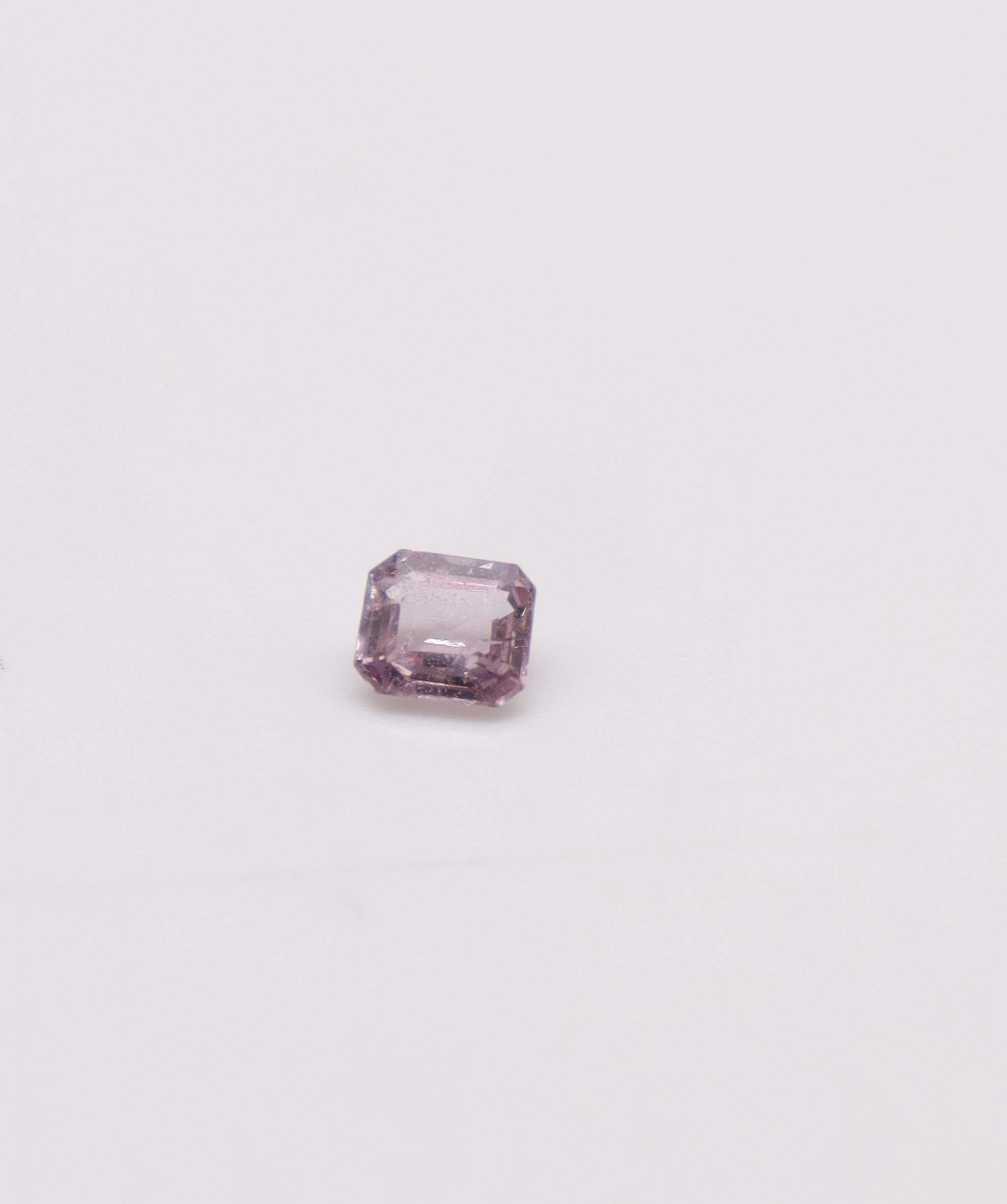 Luxury Promise 0.65ct Purple Emerald Cut Spinel DXBS4880