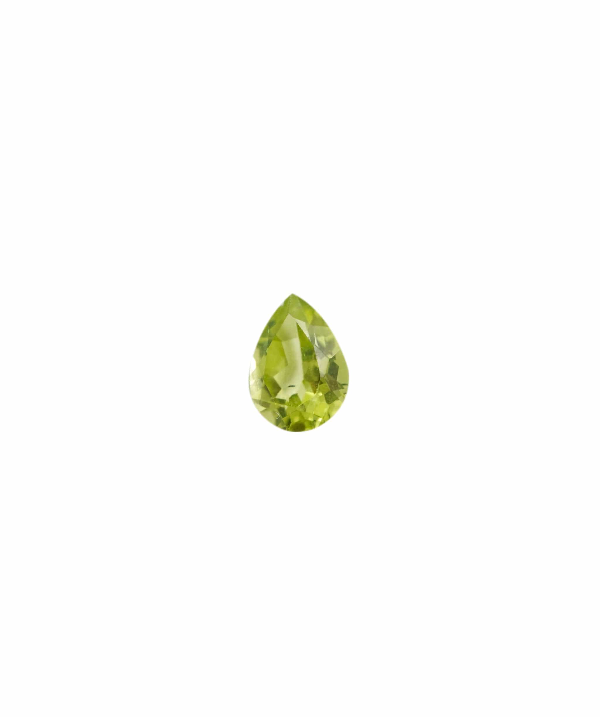 Luxury Promise 0.69 crt Peridot Pear Cut ALC3670