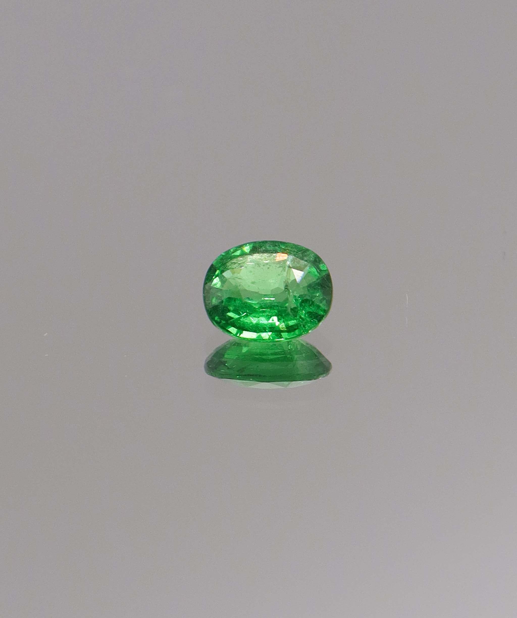Luxury Promise 0.69ct Oval Tsavorite DXBCS1153