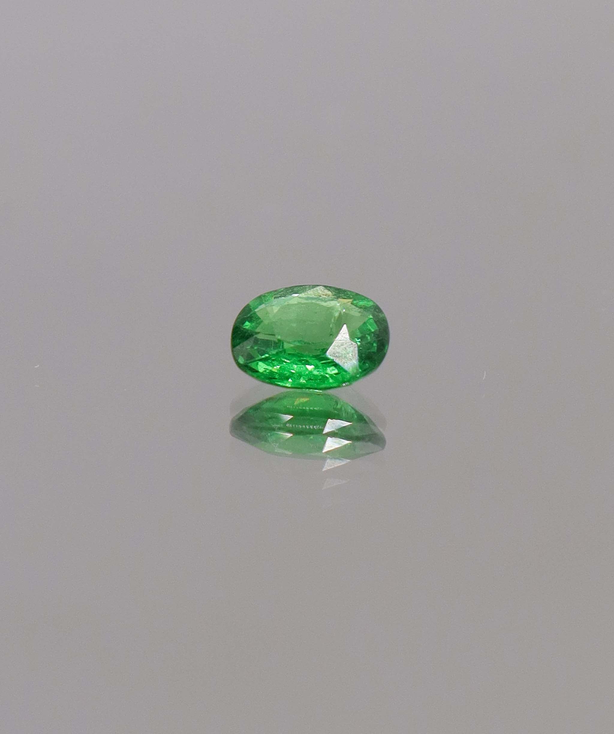 Luxury Promise 0.69ct Oval Tsavorite DXBCS1153