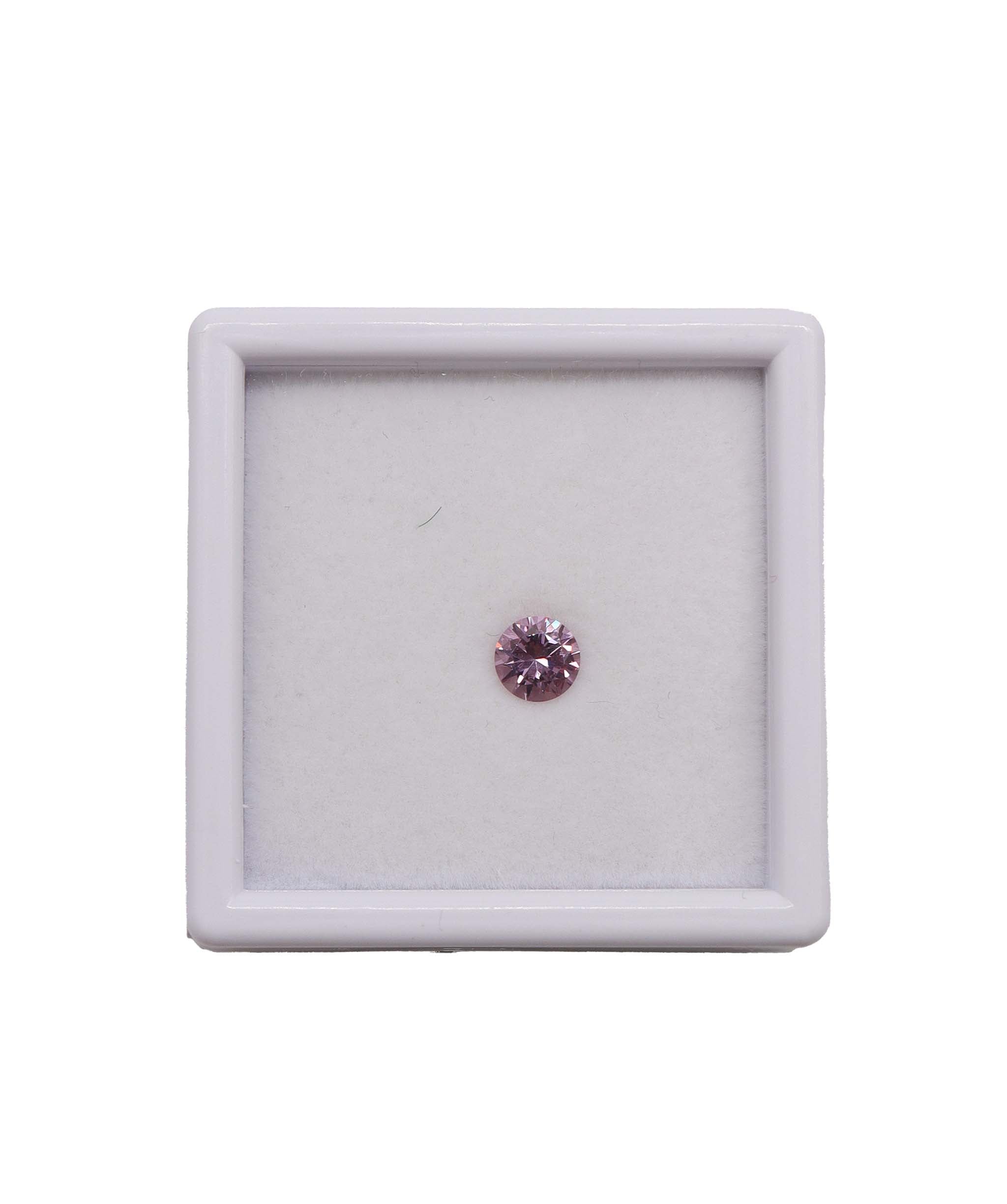 Luxury Promise 0.70ct Malaya garnet round shape 39