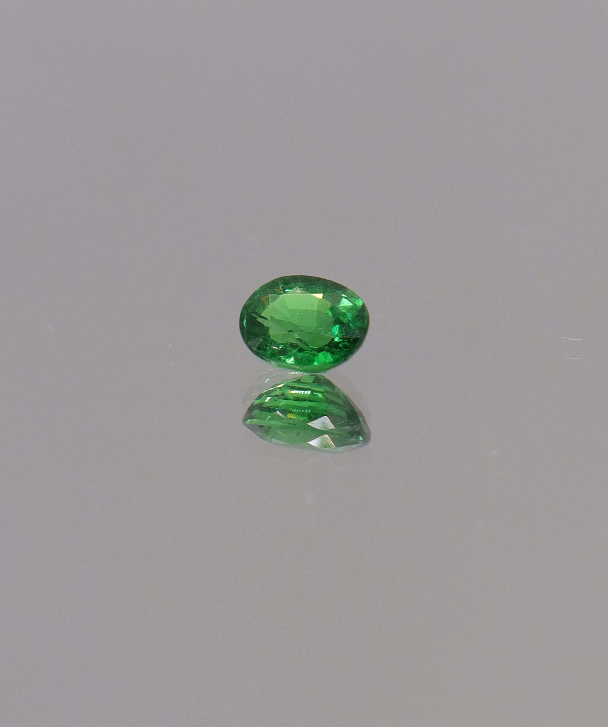 Luxury Promise 0.70ct Oval Tsavorite DXBCS1143