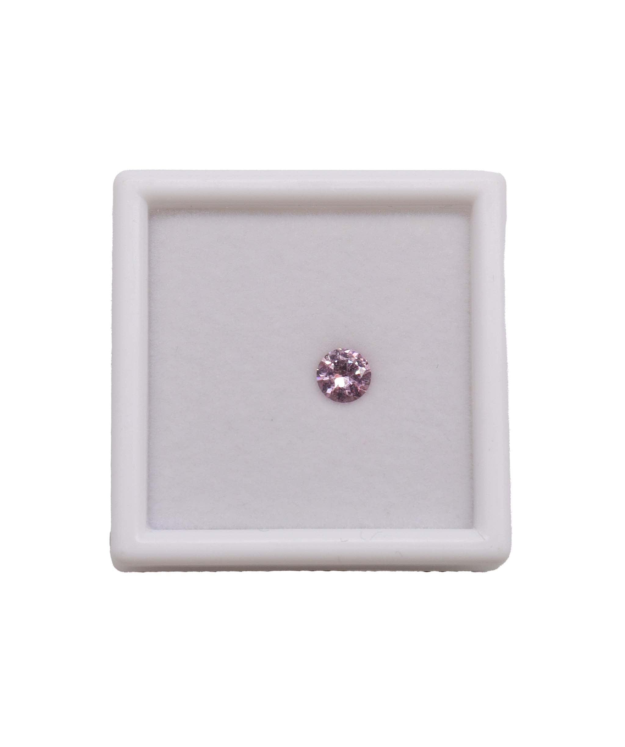 Luxury Promise 0.73 Malaya garnet round shape 7