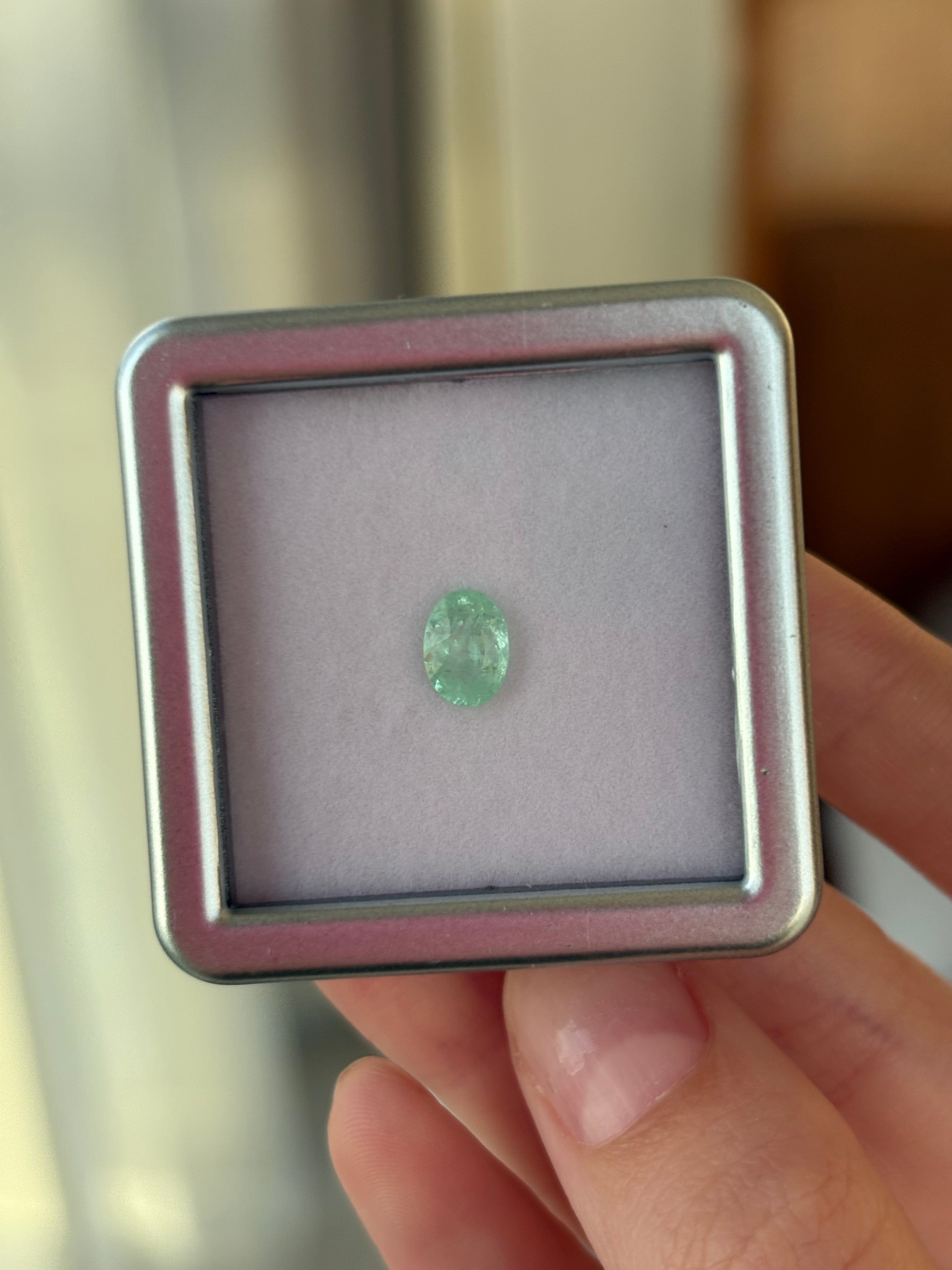 Luxury Promise 0.73ct Neon Paraiba DXBCD0125