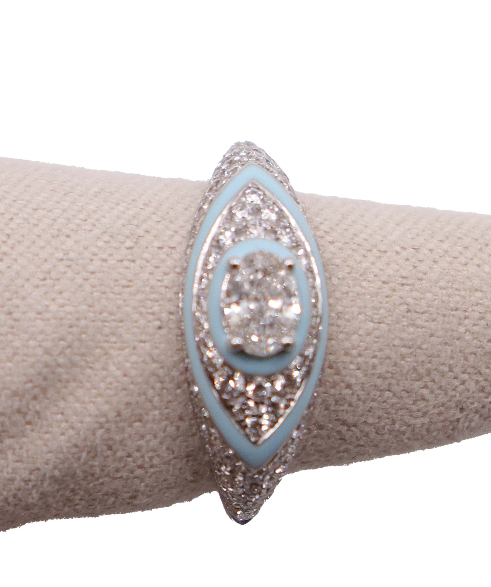 Luxury Promise 0.78CT RING size EU-47 R-Z06K