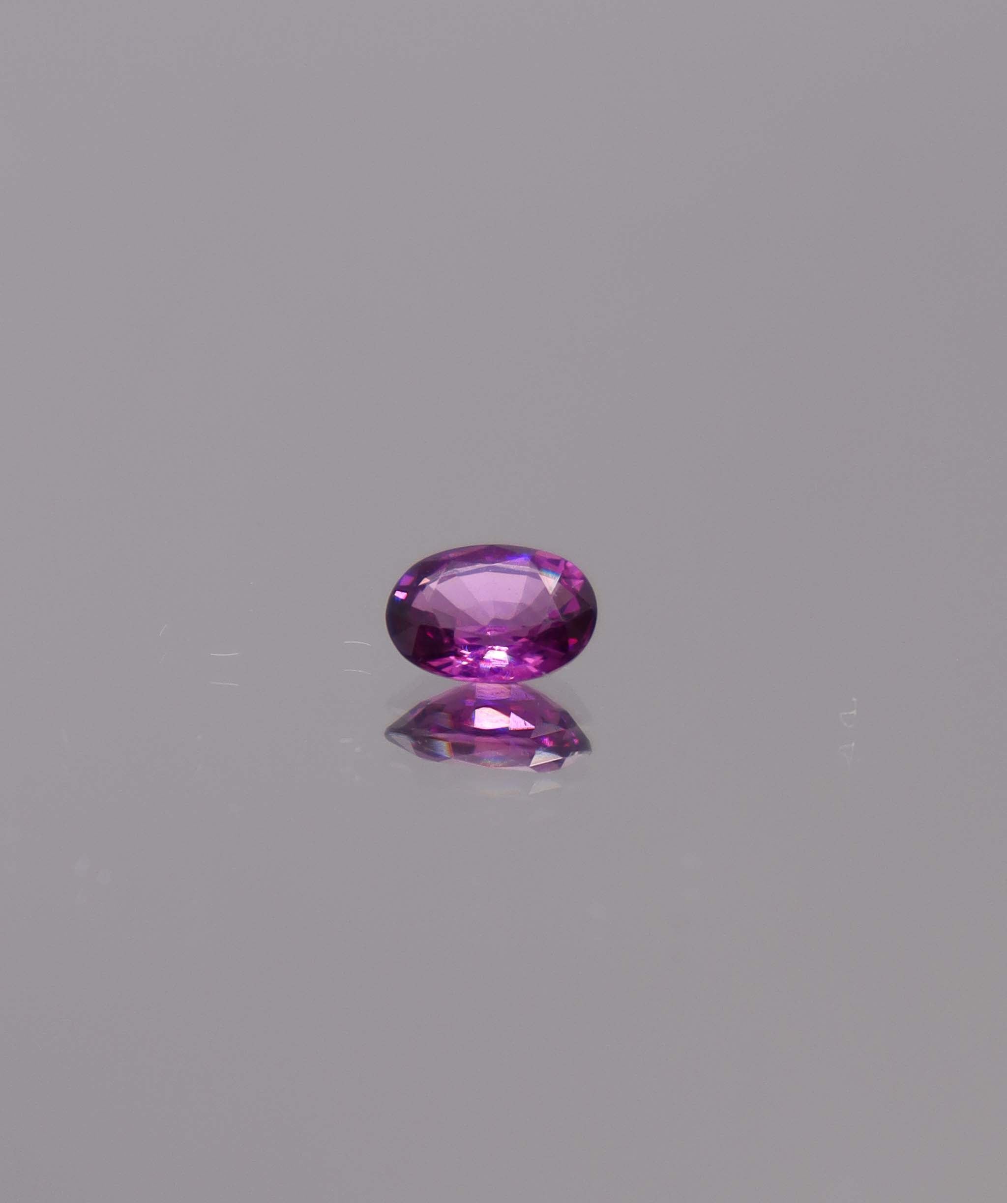 Luxury Promise 0.80ct Purple Rhodolite Garnet Oval DXBS6018