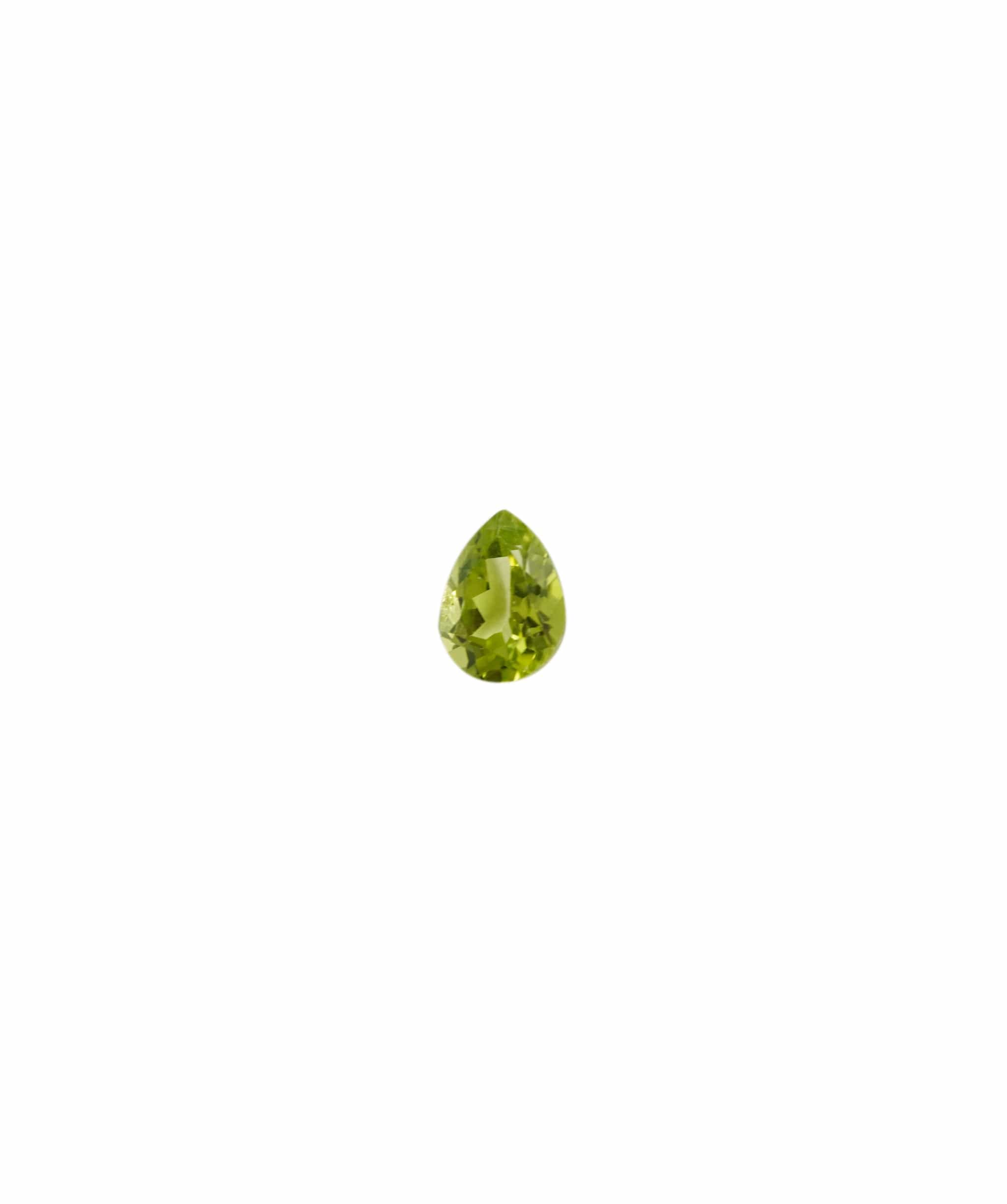 Luxury Promise 0.81 crt Peridot Pear Cut ALC3675