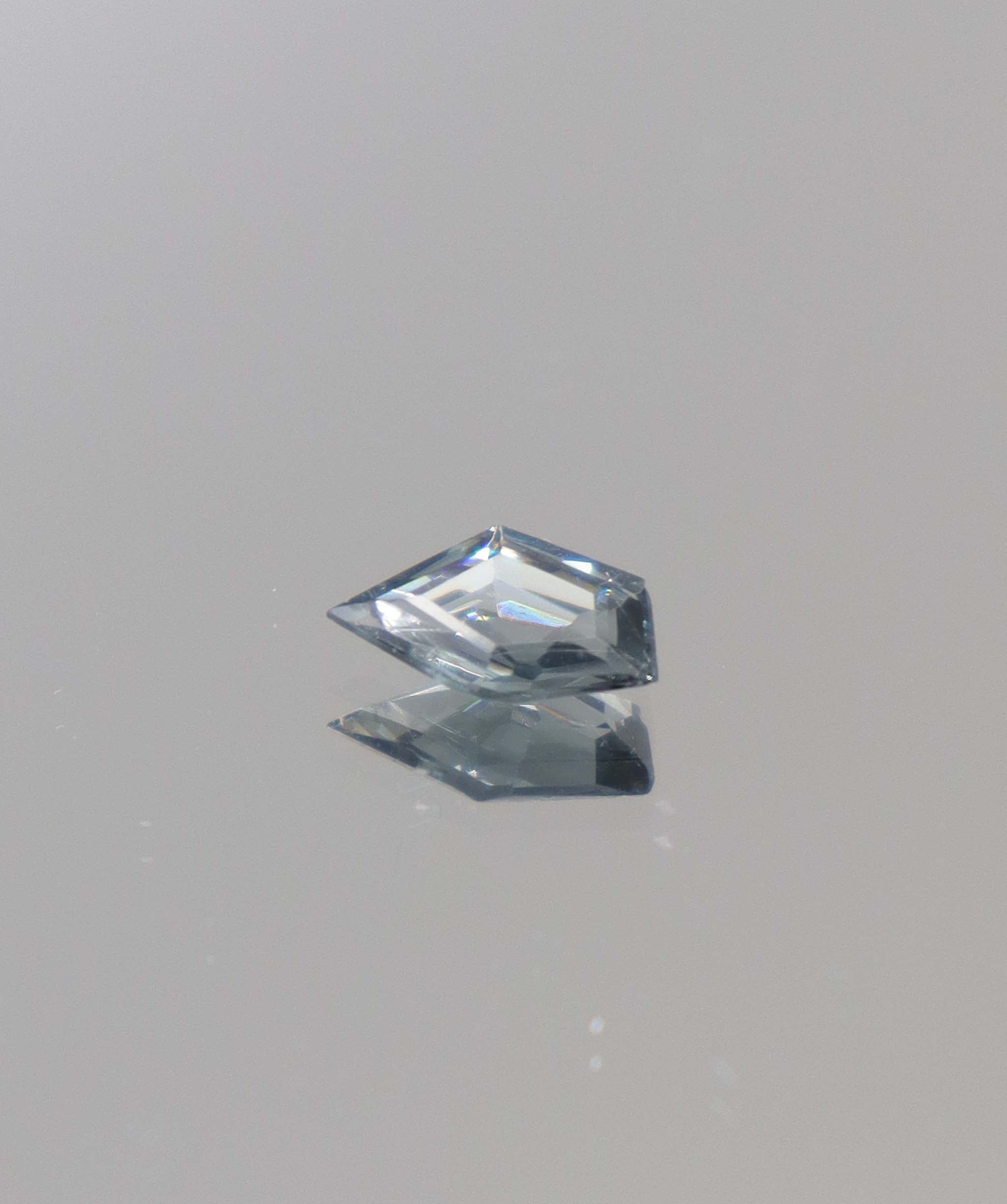 Luxury Promise 0.81ct  Gray Spinel Custom cut DXBCD1330