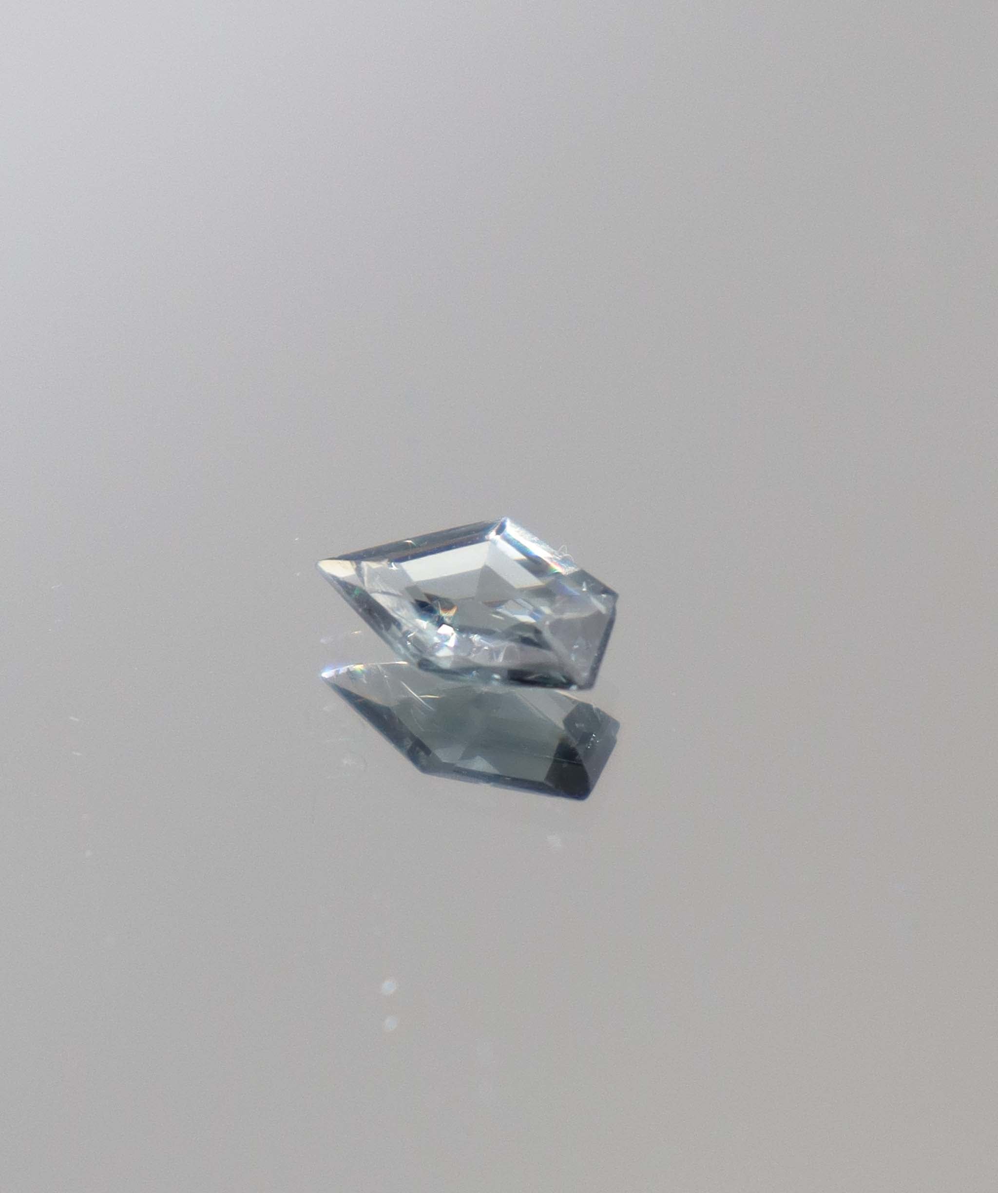 Luxury Promise 0.81ct  Gray Spinel Custom cut DXBCD1330