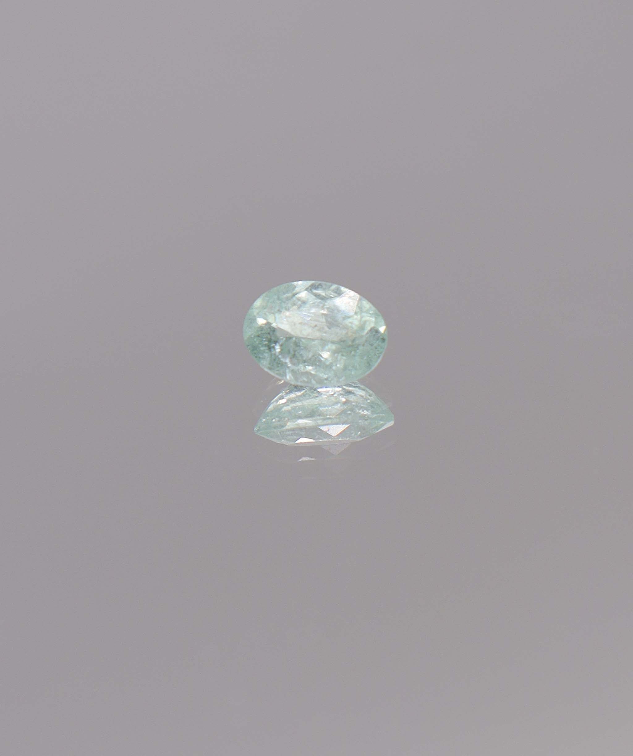 Luxury Promise 0.84ct Neon Greenish Blue Paraiba 25 DXBS5484