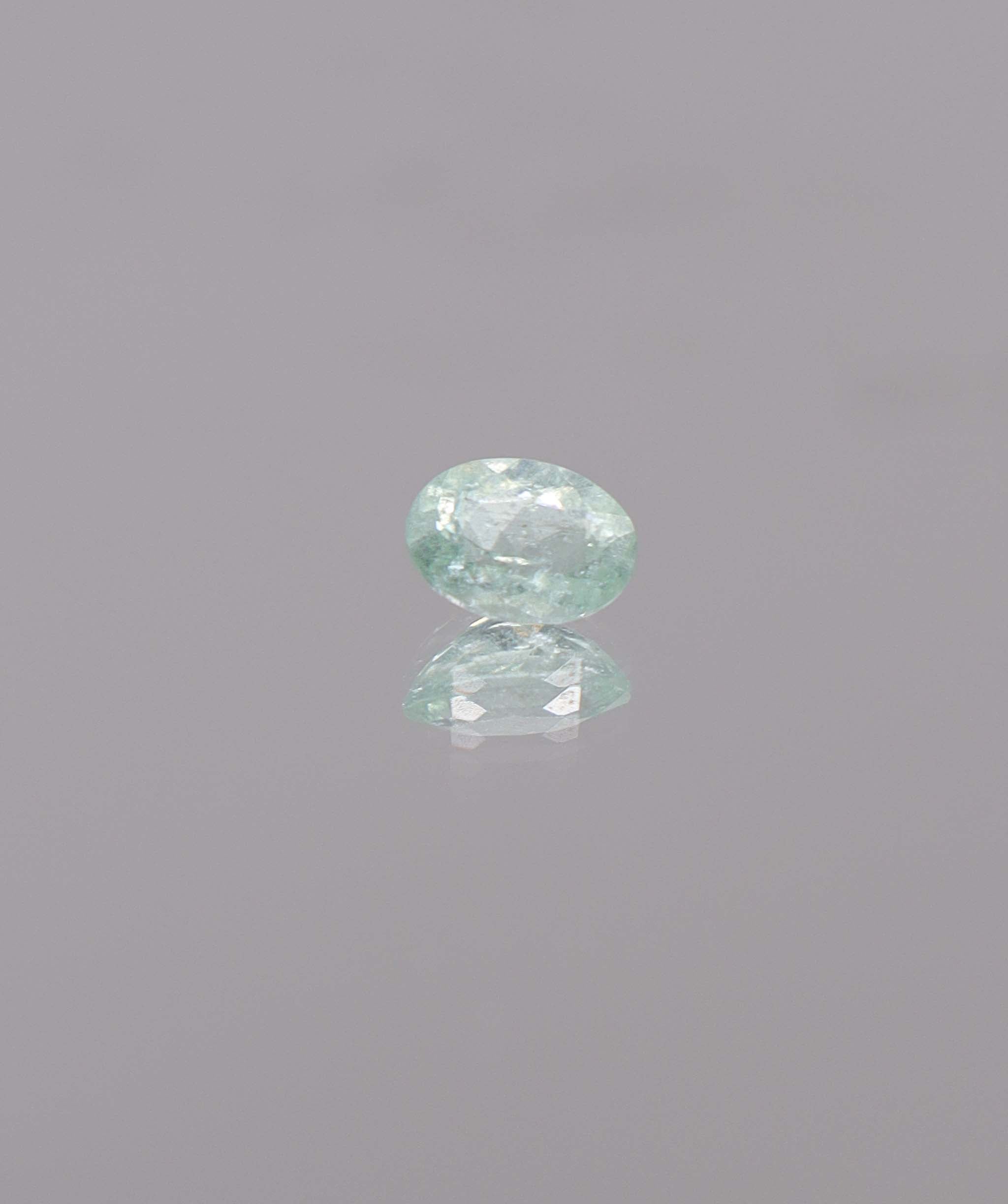 Luxury Promise 0.84ct Neon Greenish Blue Paraiba 25 DXBS5484