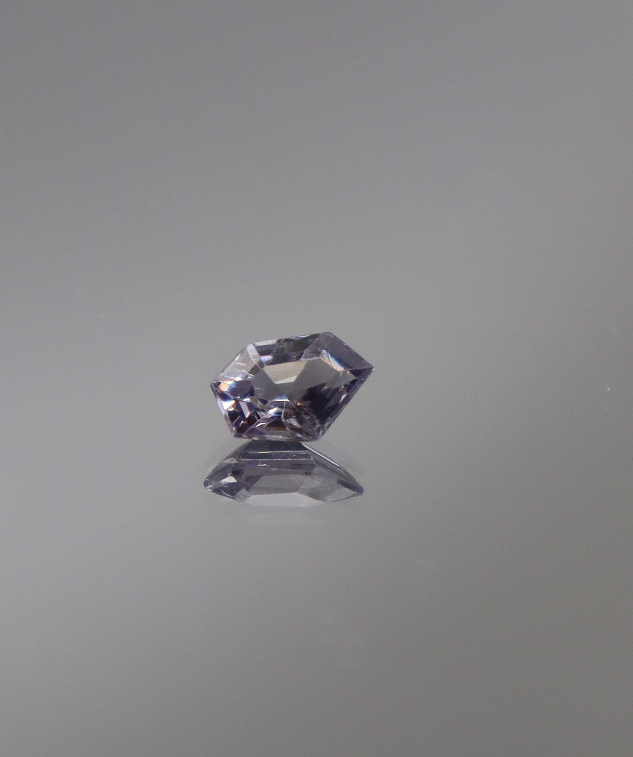 Luxury Promise 0.88ct  Gray Spinel Custom cut DXBCD1324
