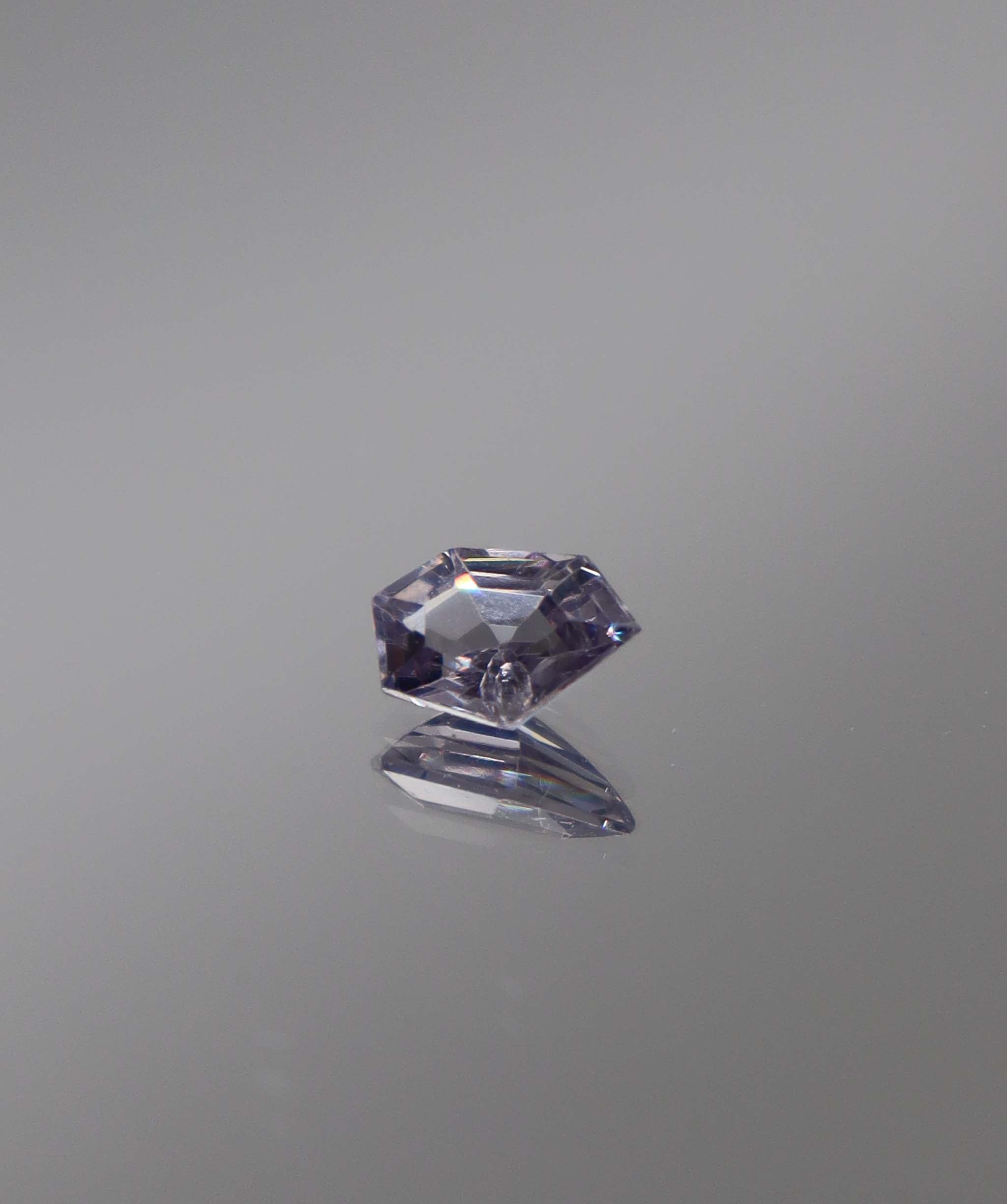 Luxury Promise 0.88ct  Gray Spinel Custom cut DXBCD1324