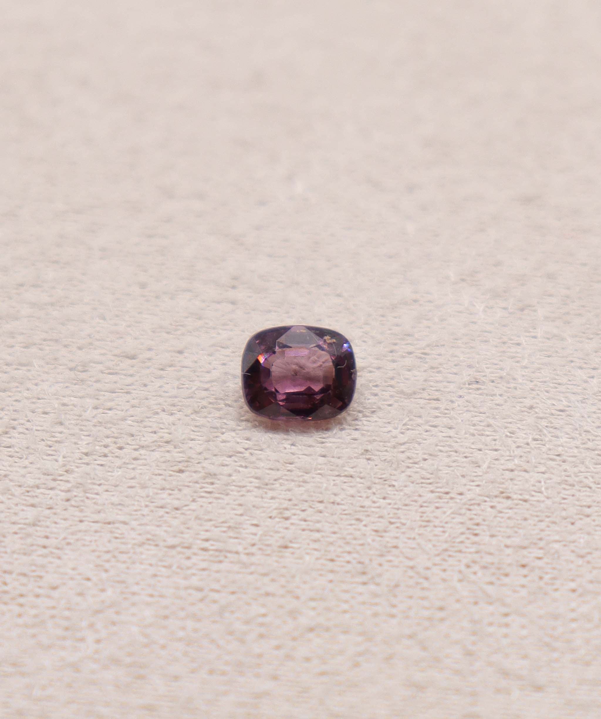 Luxury Promise 0.8ct Purple Elongated Cushion Spinel DXBS4948