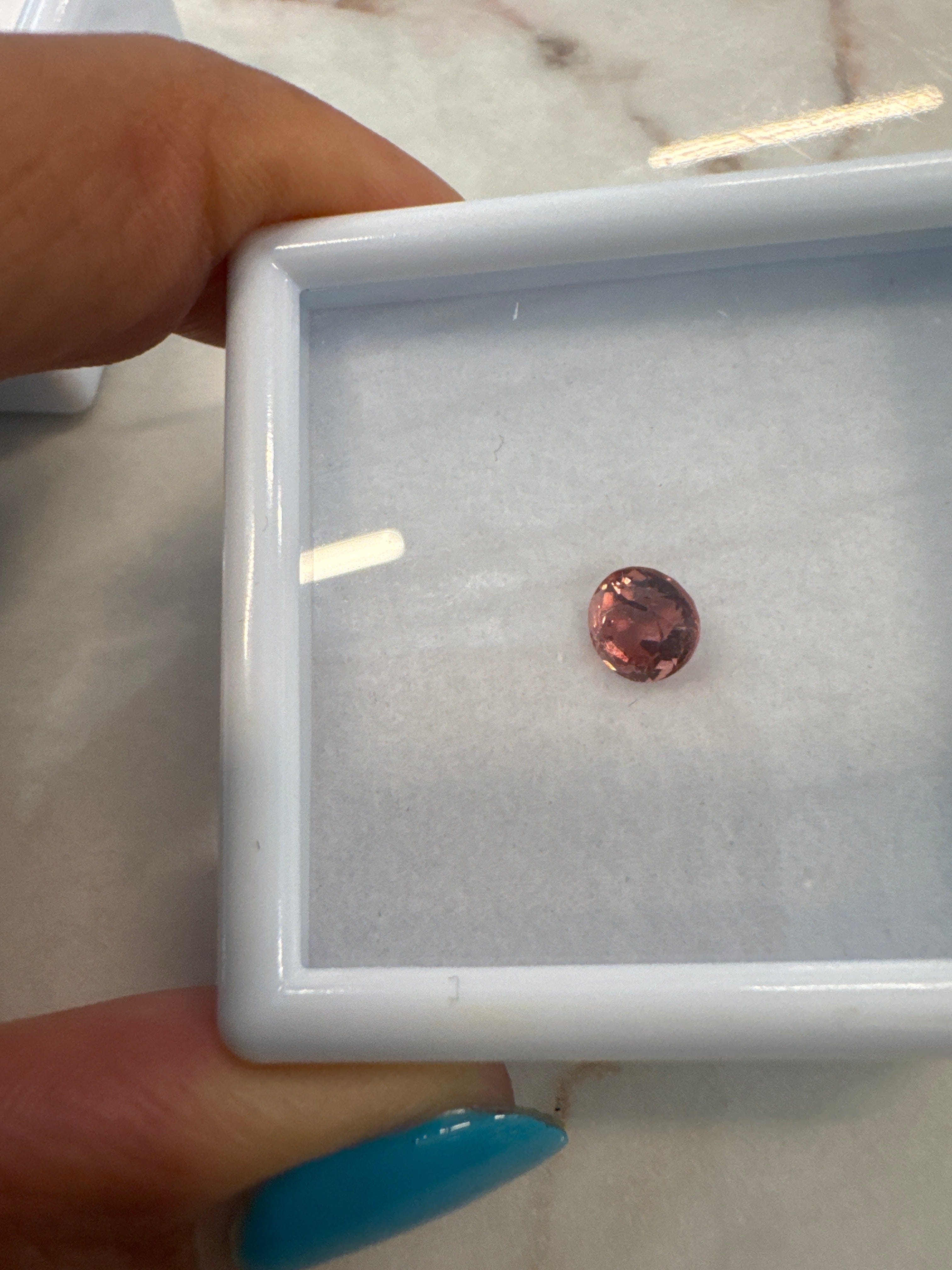 Luxury Promise 0.90ct sunset tourmaline DXBCD0890