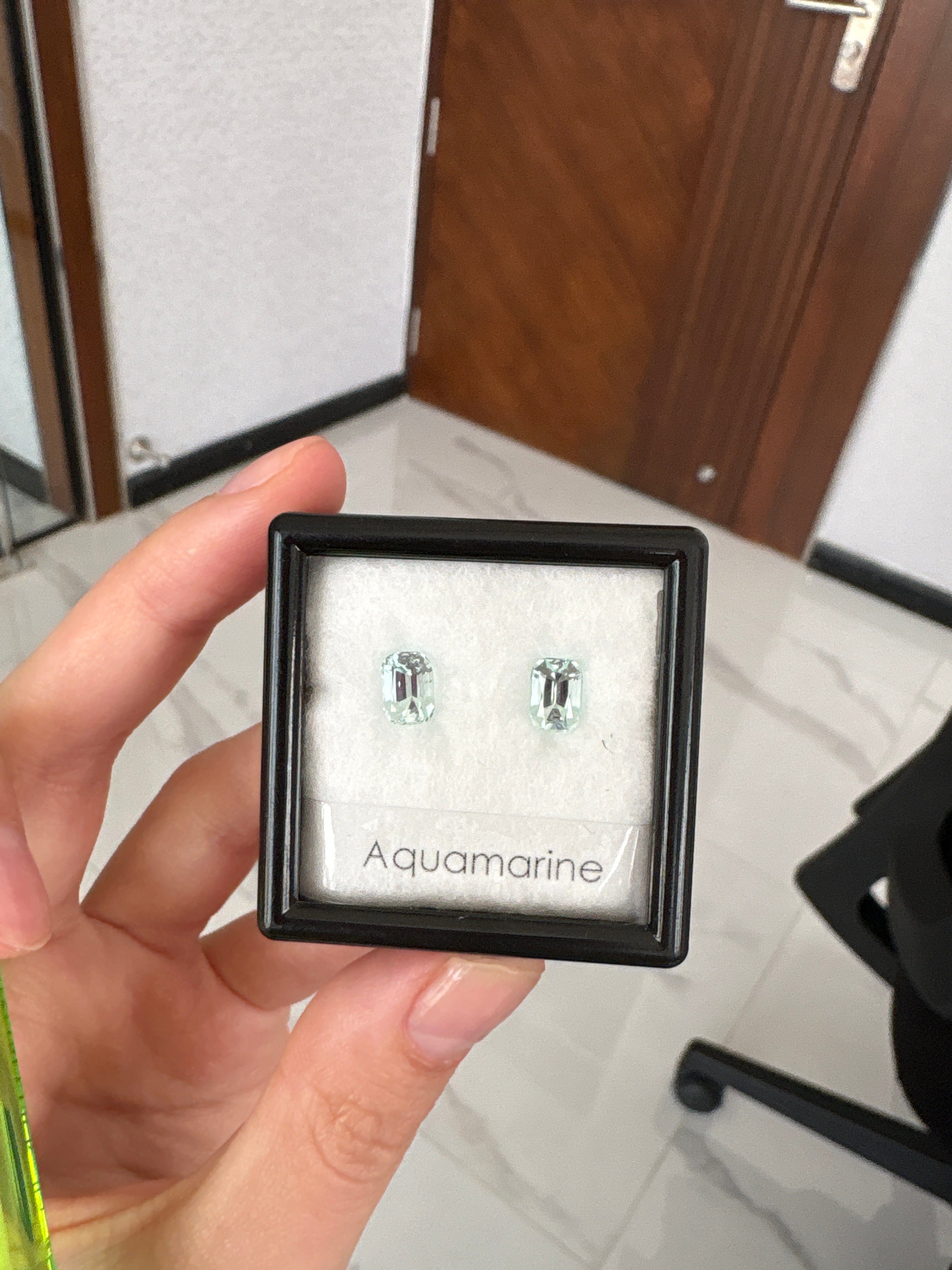 Luxury Promise 0.95ct Nigeria Aqua T01775