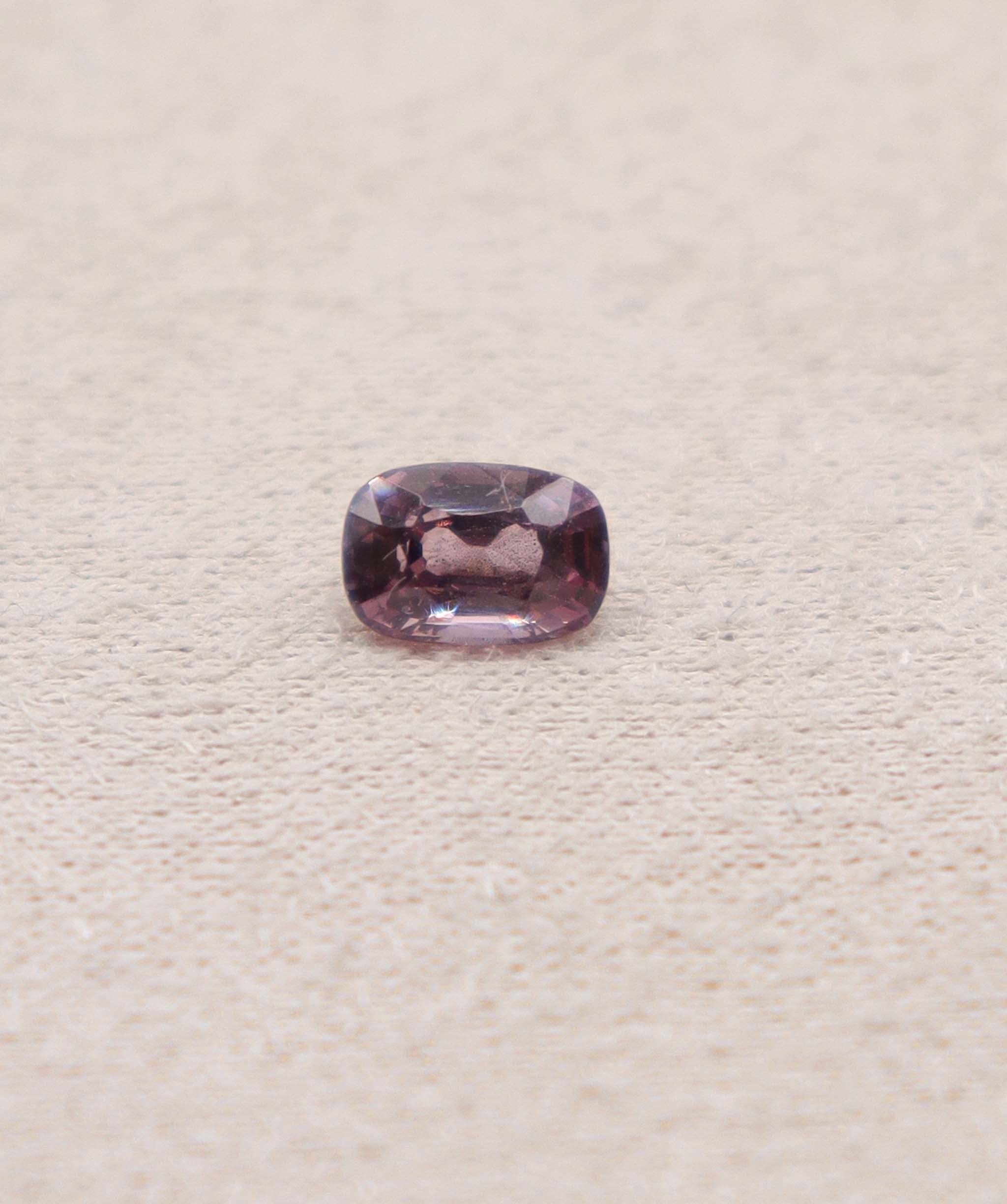 Luxury Promise 0.95ct Purple/Grey Elongated Cushion Spinel DXBS5008