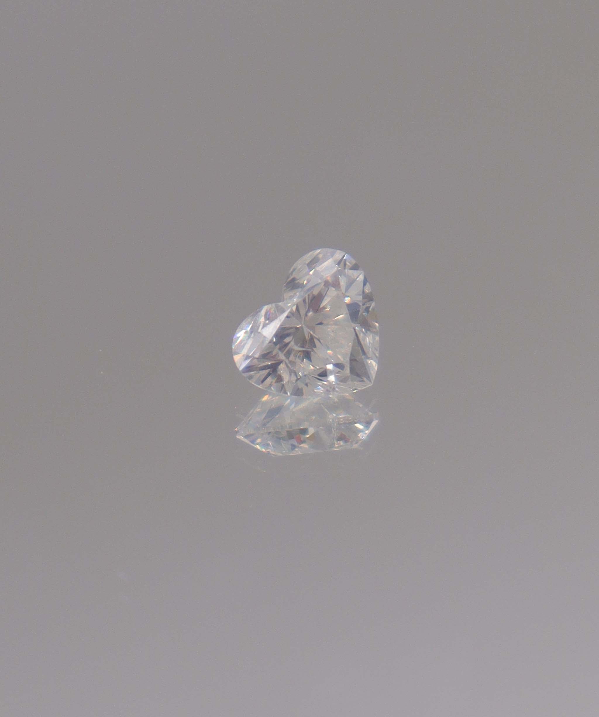 Luxury Promise 1.01CT F  COLOR HEARTSHAPE DIAMOND DXBN0499