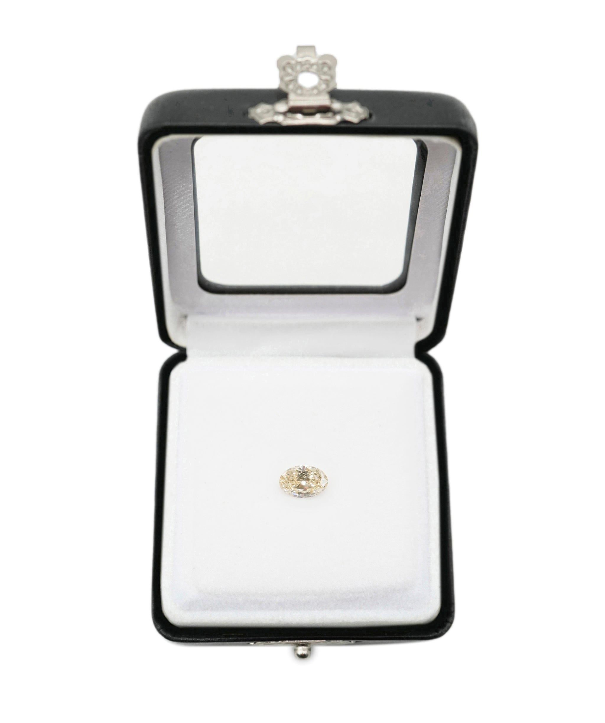 Luxury Promise 1.02ct ORANGE OVAL DIAMOND DBXN0443