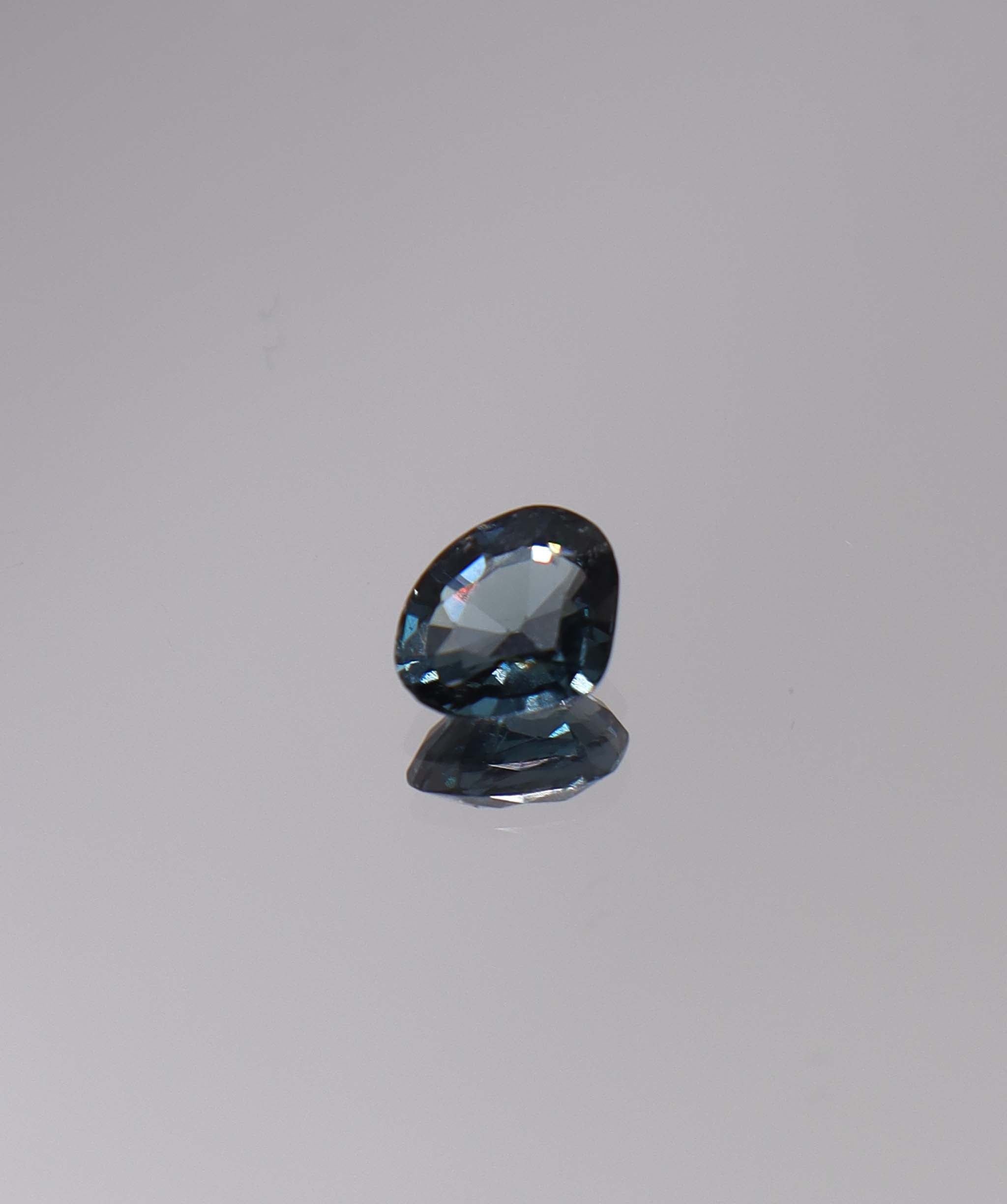 Luxury Promise 1.07ct Metallic Blue Spinel Pear DXBCS1560