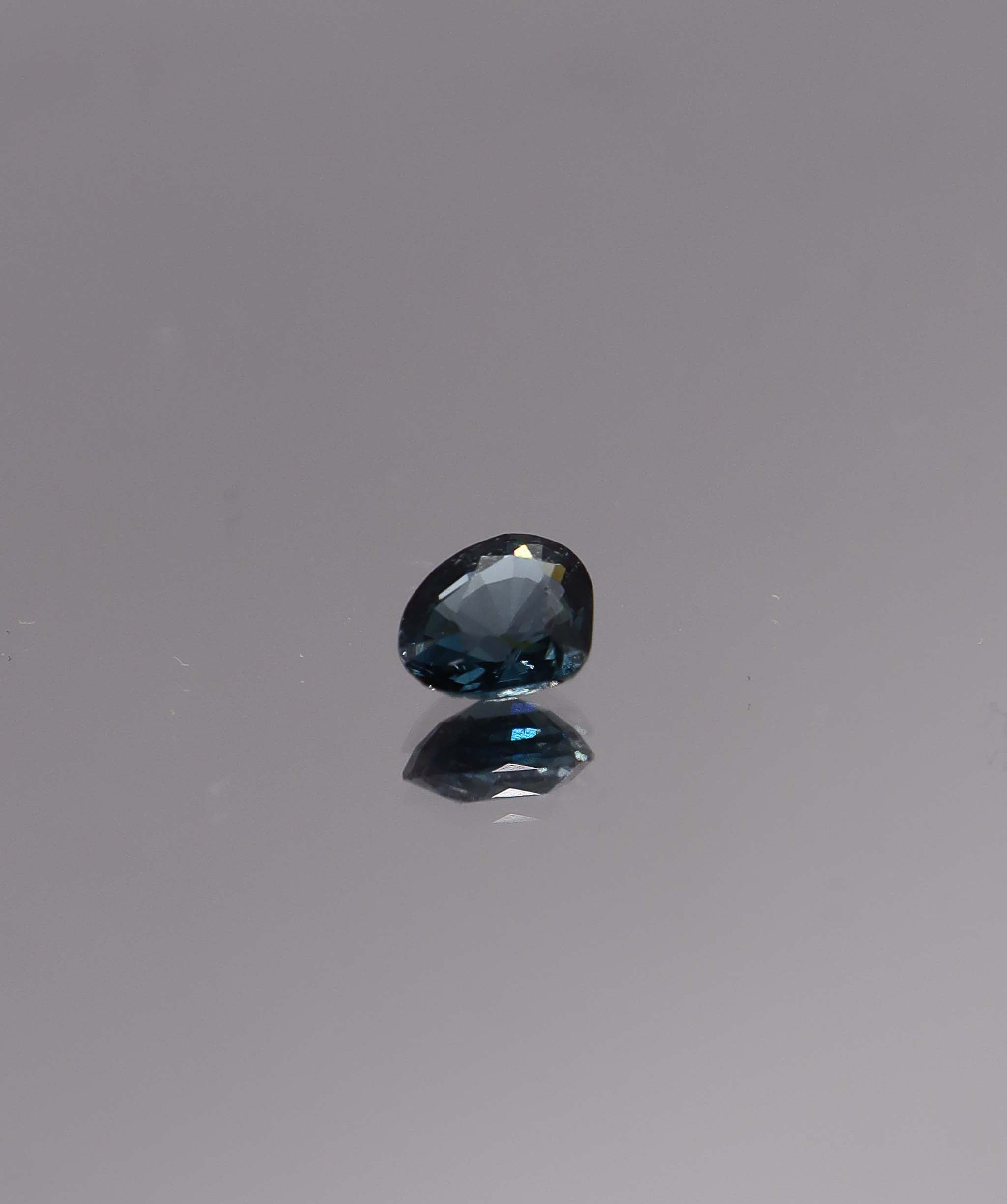 Luxury Promise 1.07ct Metallic Blue Spinel Pear DXBCS1560