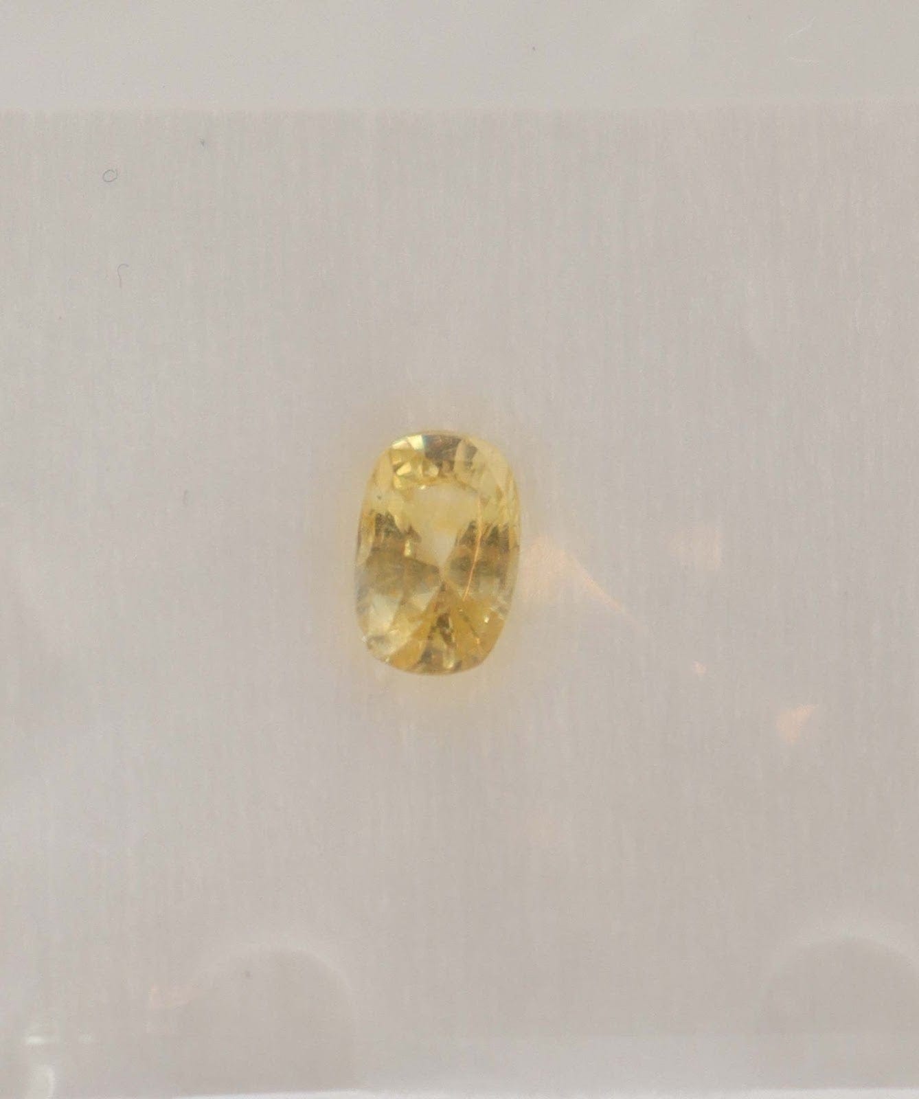 Luxury Promise 1.07CT NATURAL YELLOW SAPPHIRE MS 7957