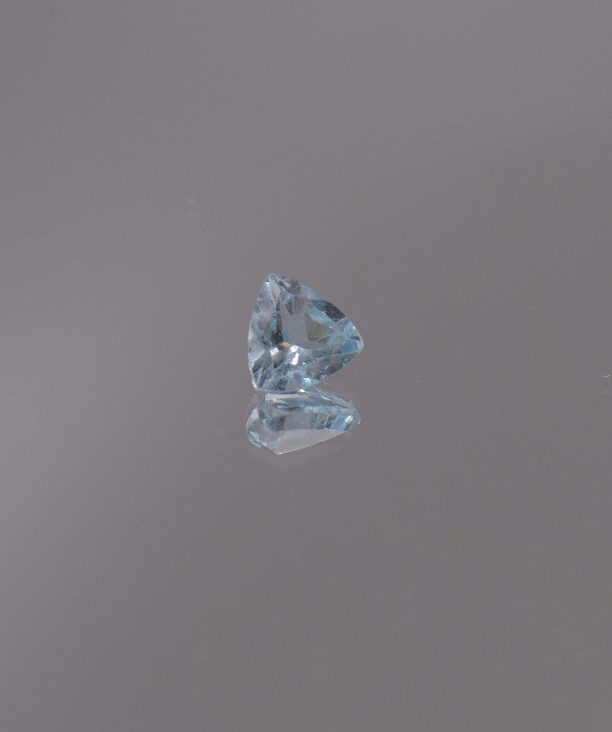 Luxury Promise 1.13ct Sky Blue Topaz Trillion  DXBCS1228