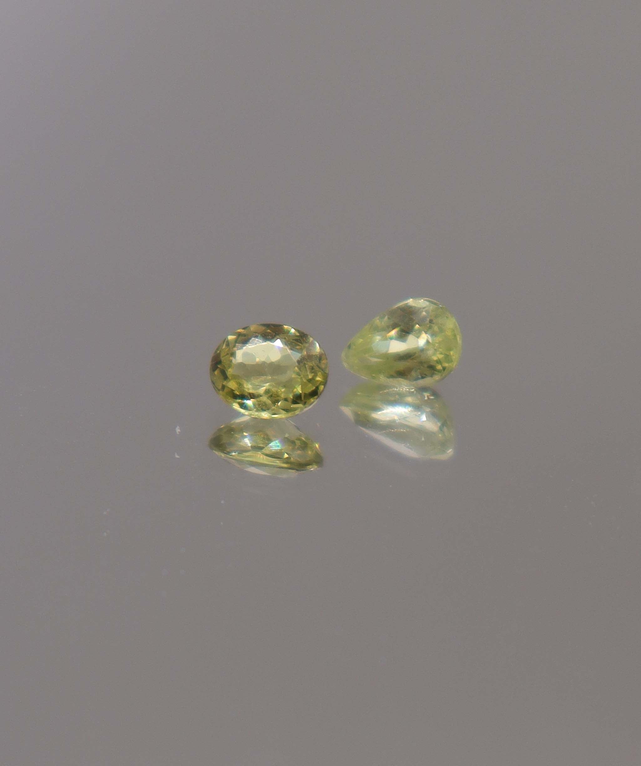 Luxury Promise 1.15ct Mali garnet moi et toi 84 DXBS5408