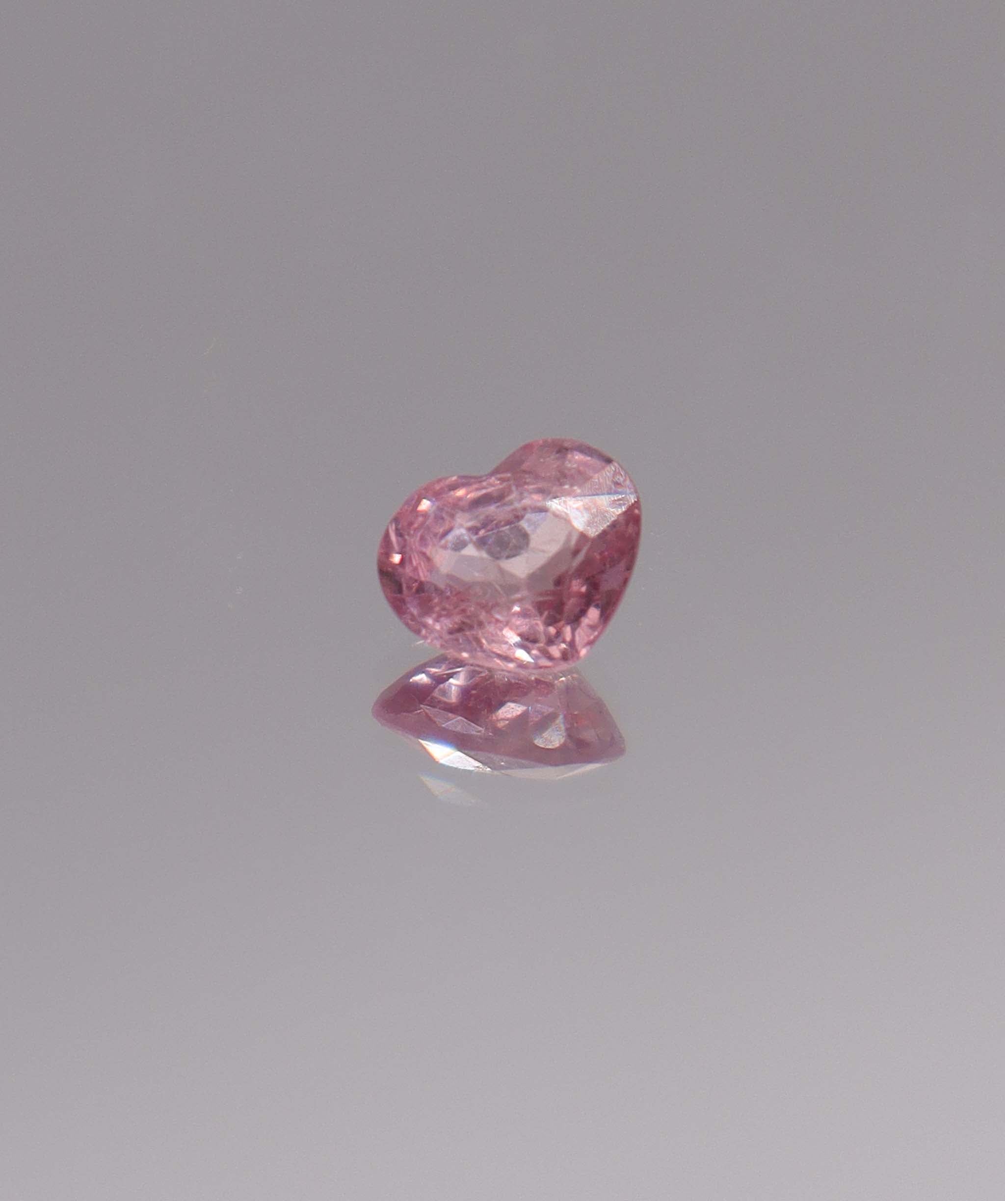 Luxury Promise 1.16ct pink heart spinel DXBCD1103
