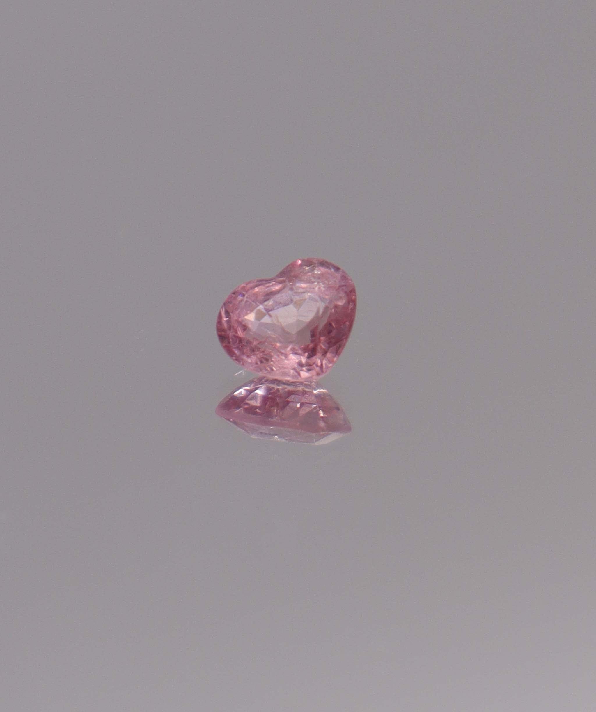 Luxury Promise 1.16ct pink heart spinel DXBCD1103