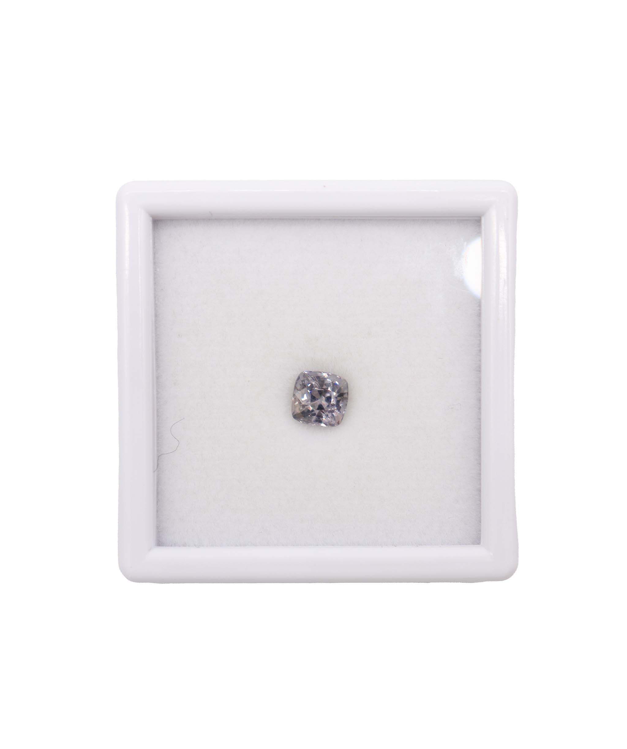 Luxury Promise 1.16cts purple silver spinel 5.7X5.7X4.5 DXBD0288