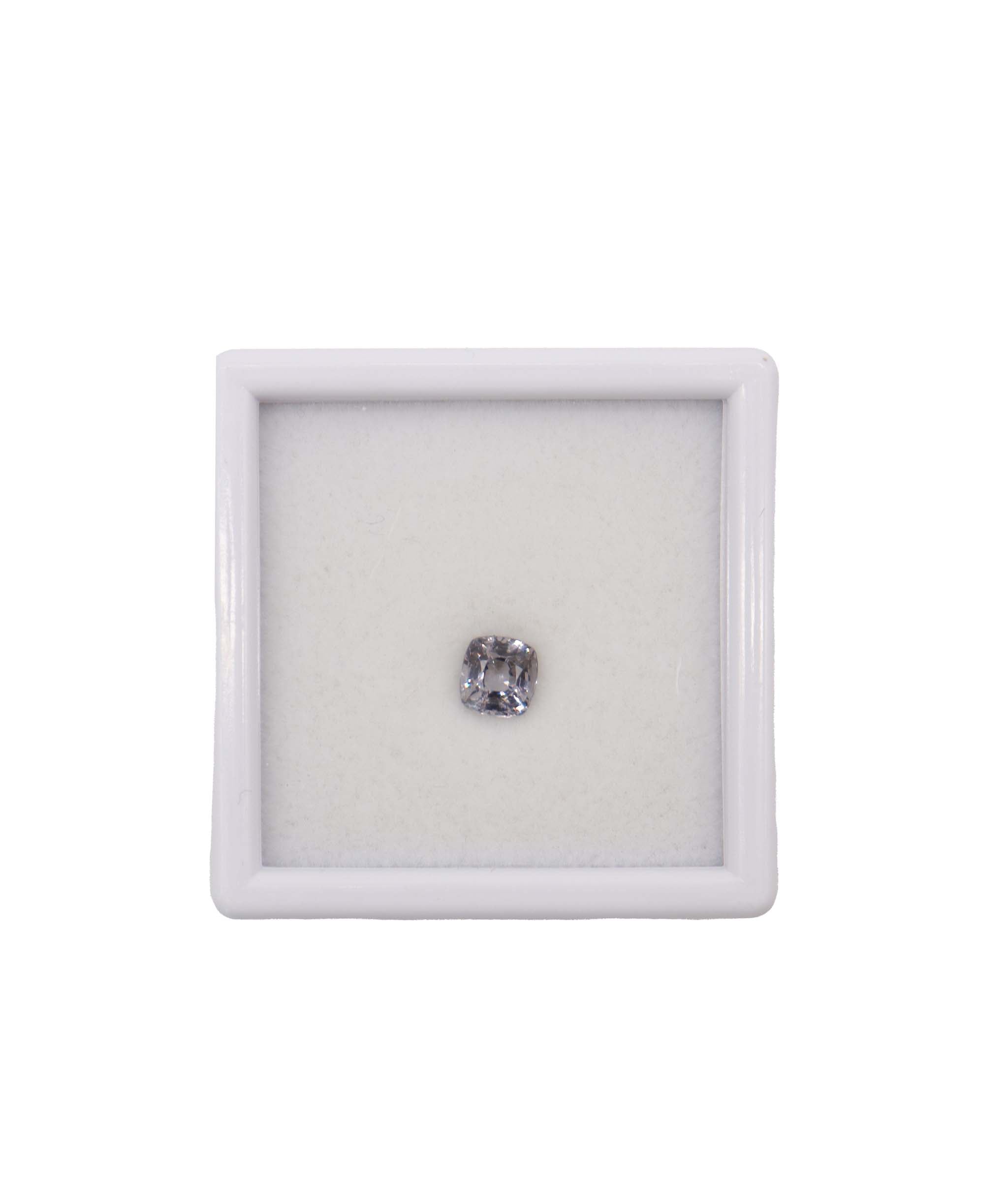 Luxury Promise 1.16cts purple silver spinel 5.9X5.6X4.3 DXBD0286