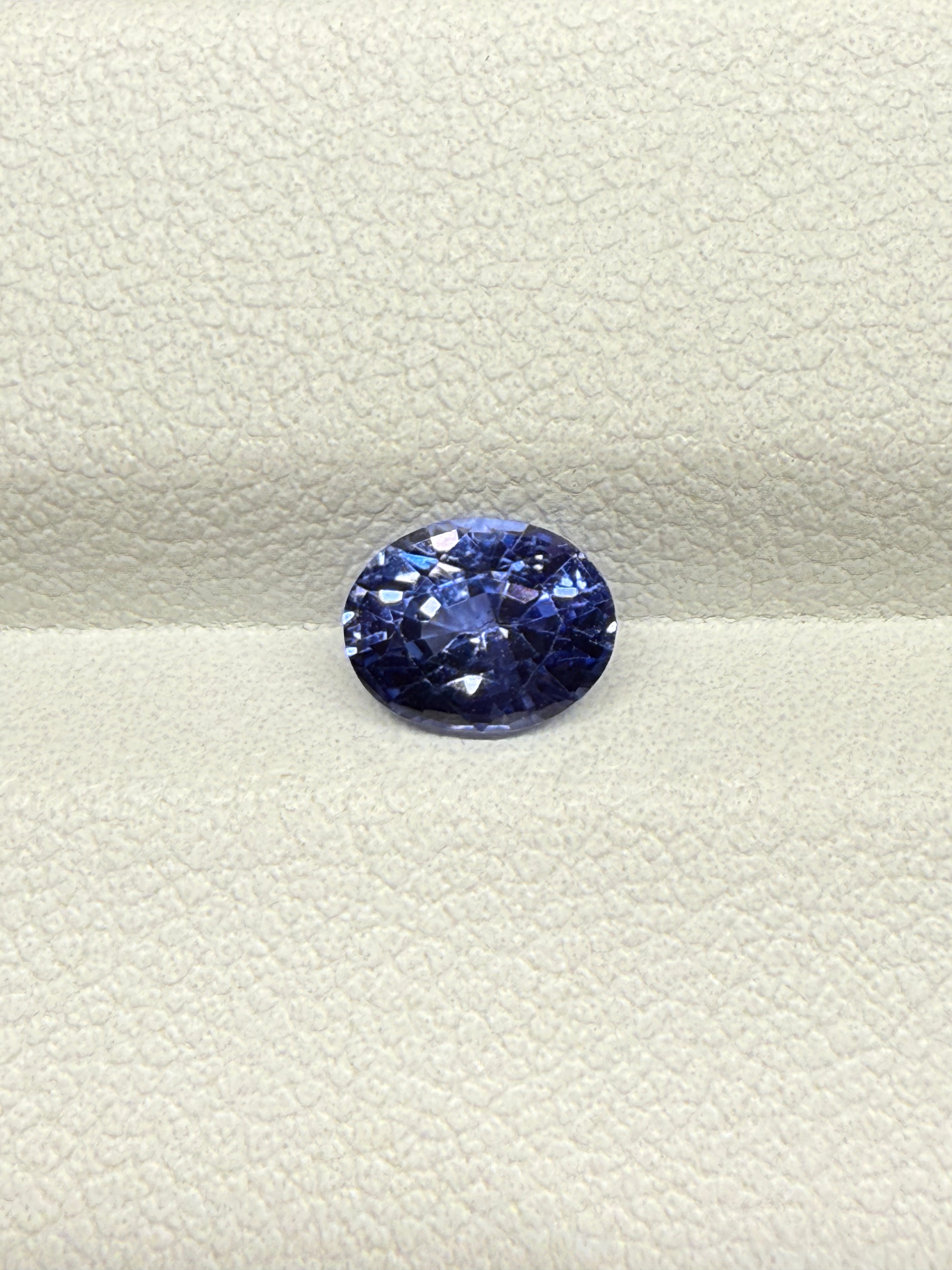 Luxury Promise 1.17ct Blue Sapphire Oval DXBCS0126