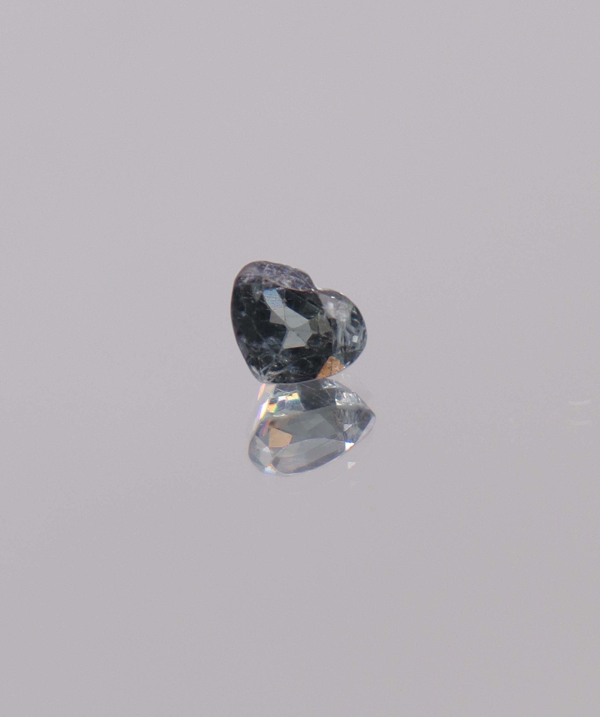 Luxury Promise 1.18ct blue heart spinel DXBCS2941