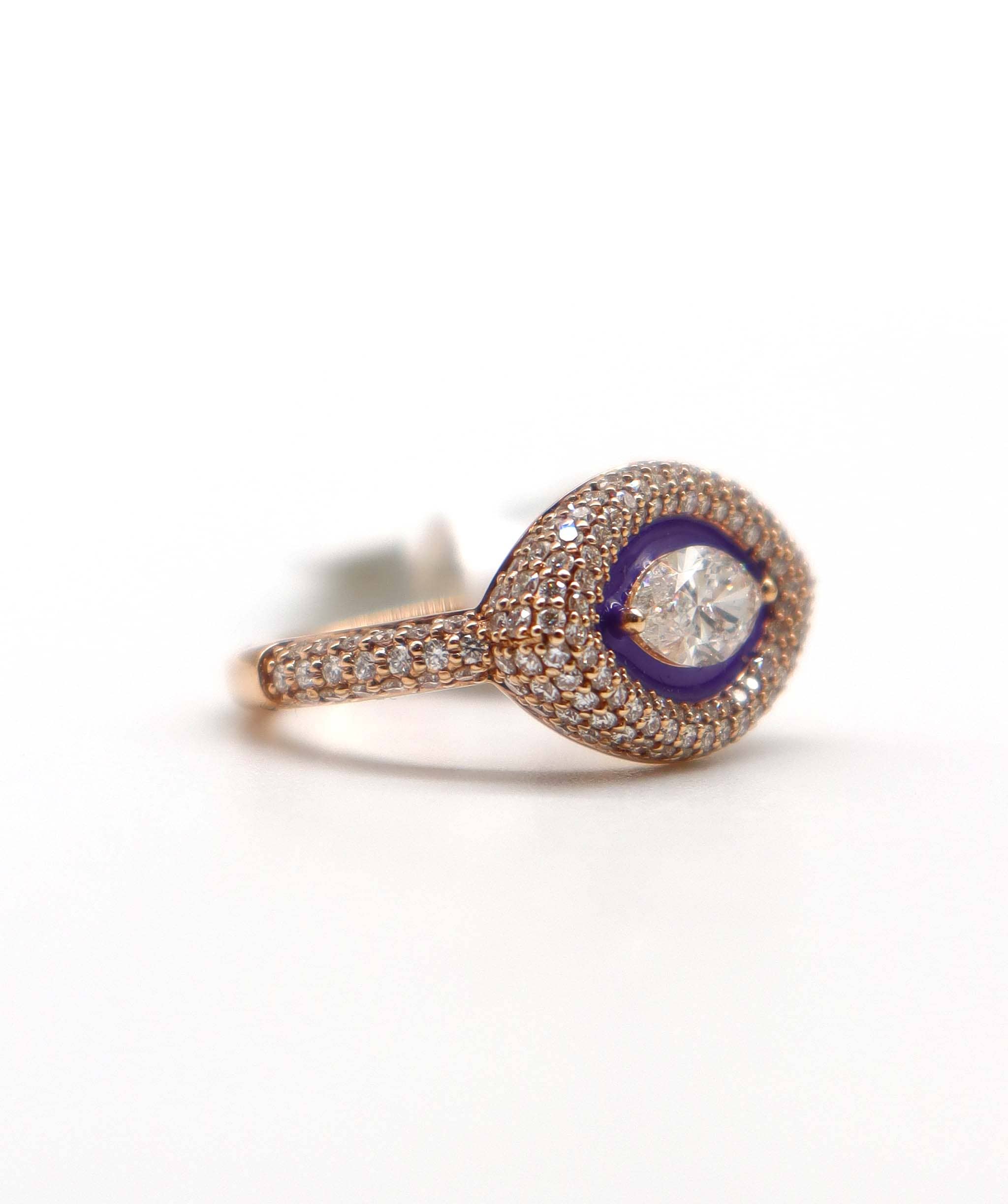 Luxury Promise 1.19ct diamond RING Size: EU-47 R-T57K-A