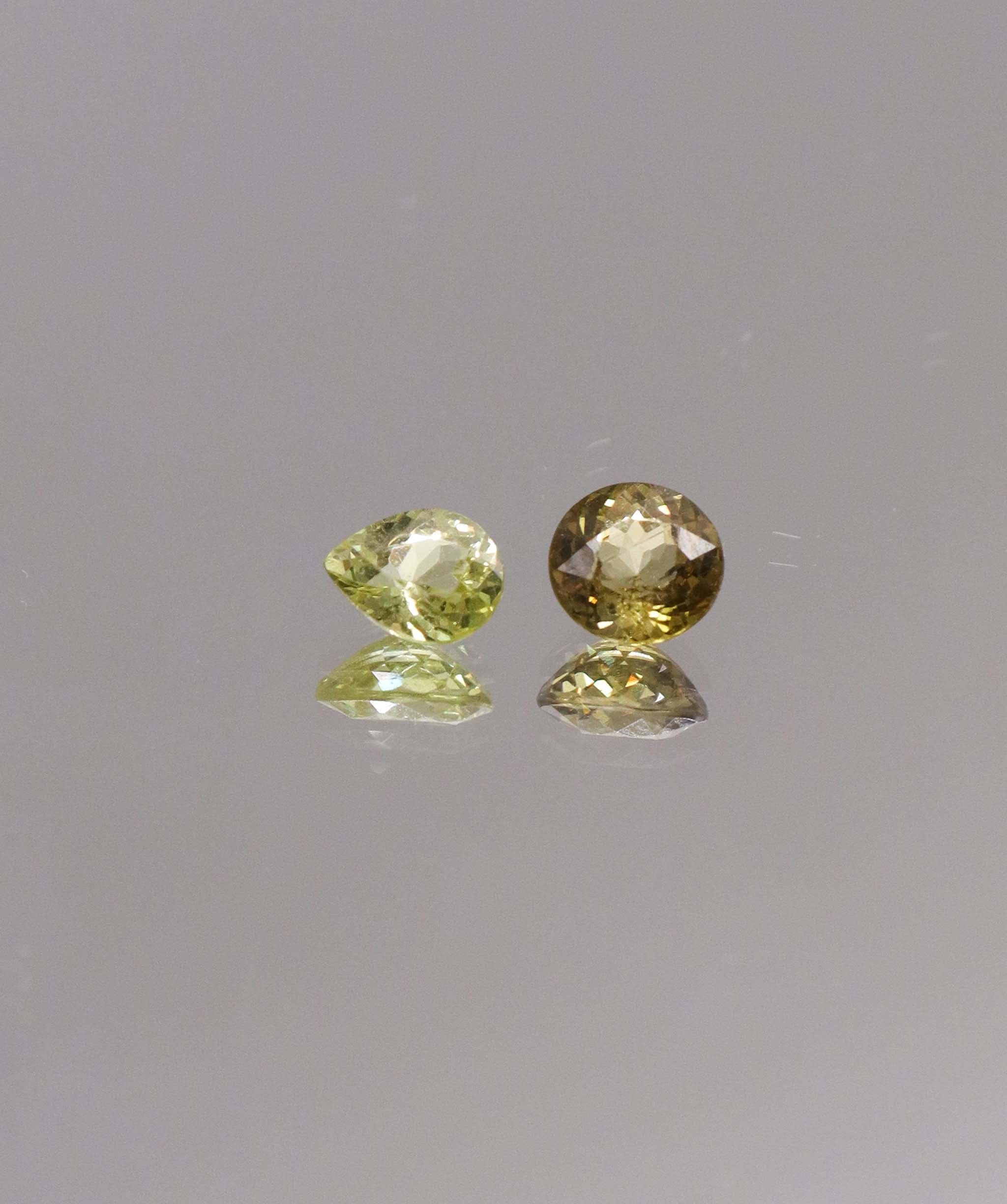 Luxury Promise 1.19ct Mali garnet moi et toi 105 DXBS5429