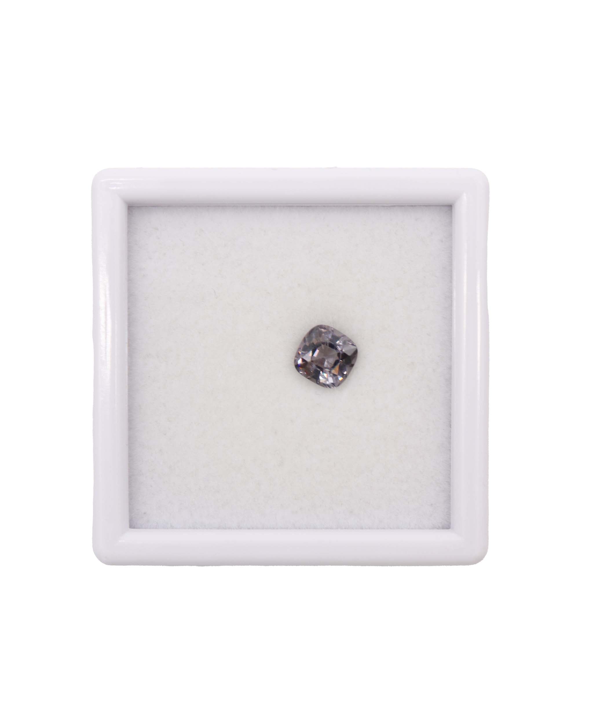 Luxury Promise 1.19cts purple silver spinel 6X6X4.1 DXBD0311