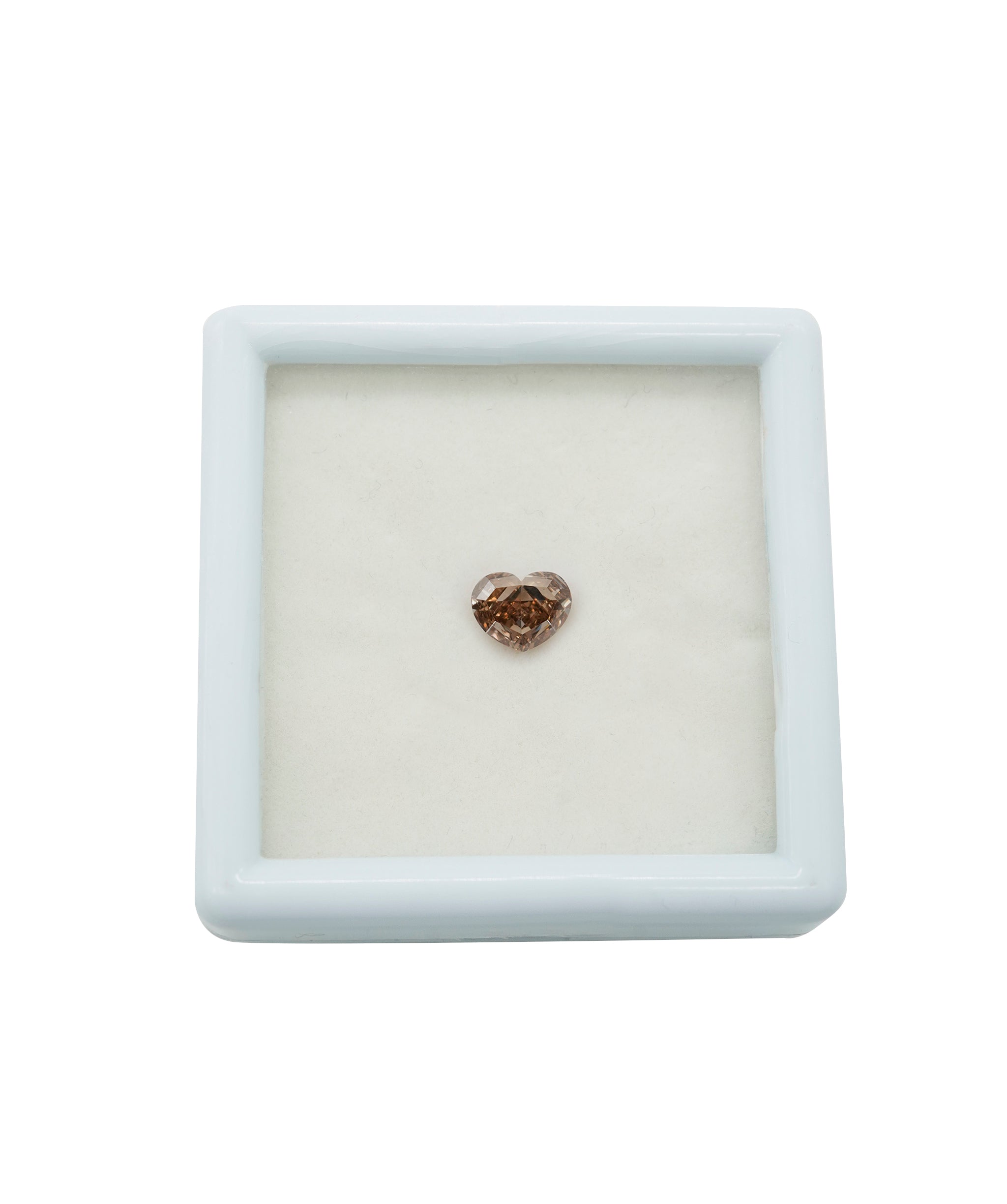 Luxury Promise 1.1CT PURPLE-PINK HEART DIAMOND DBXN0344