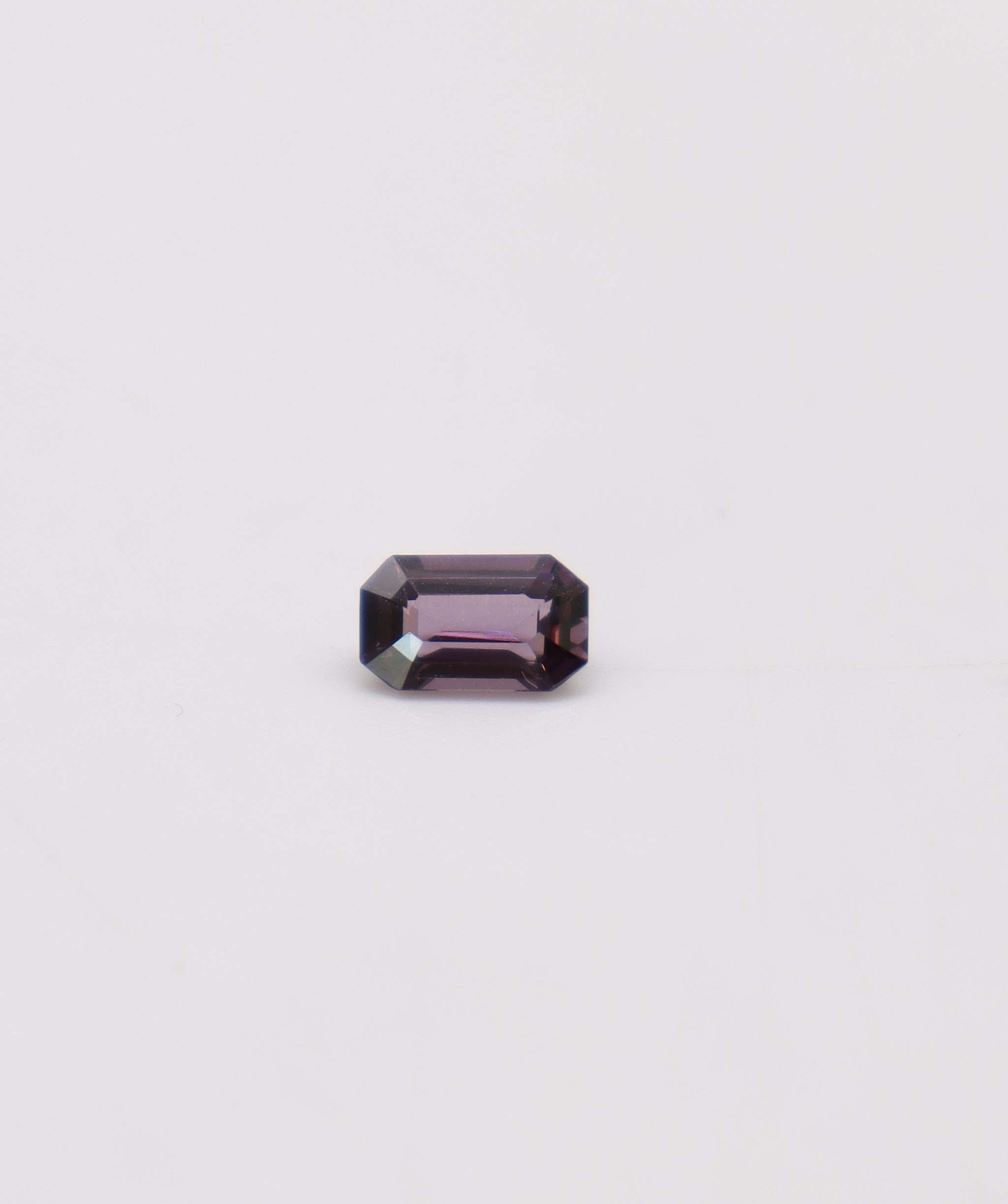 Luxury Promise 1.25ct Purple Emerald Cut Spinel DXBS4845