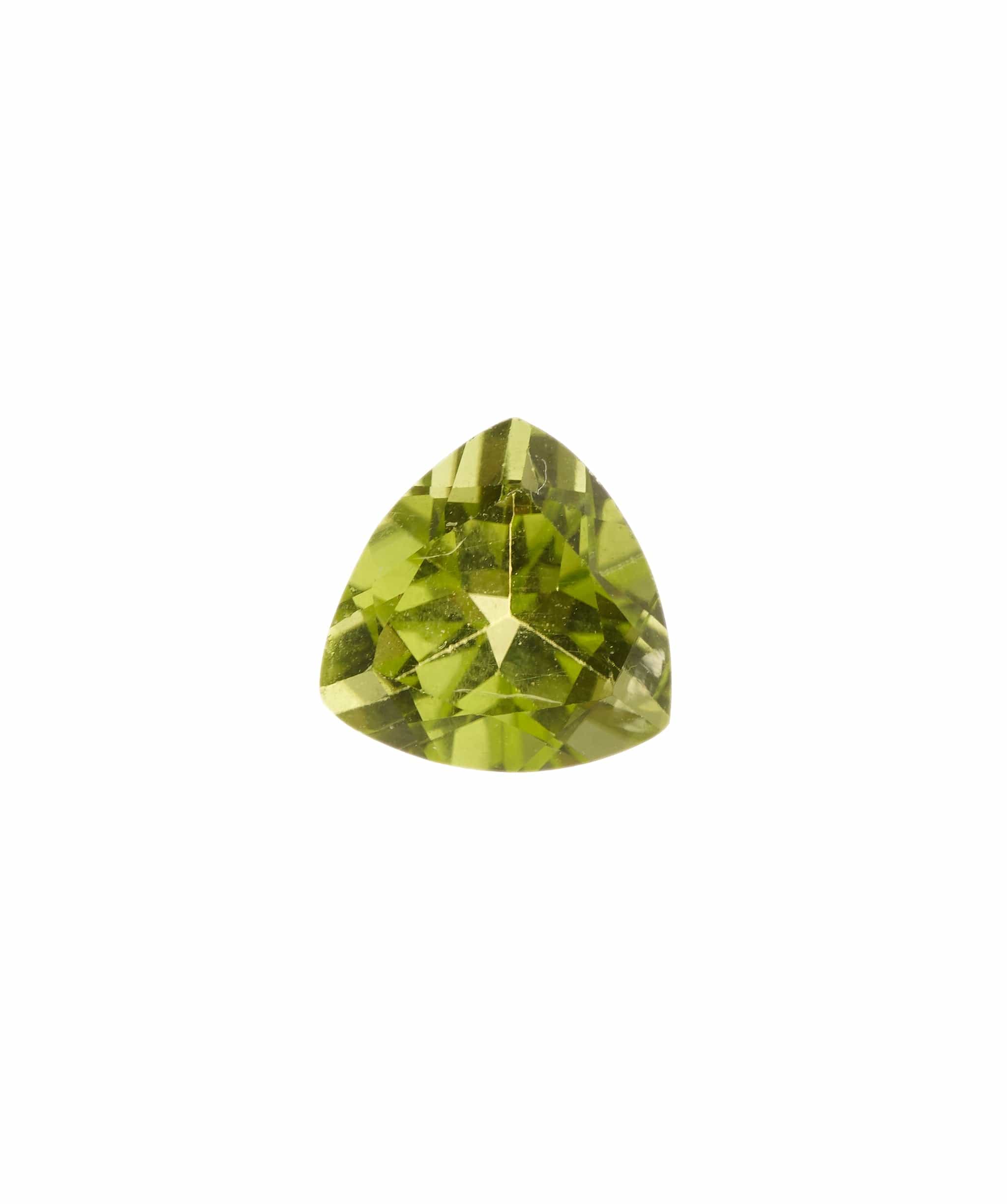 Luxury Promise 1.26 crt Peridot Trillion Cut ALC3658