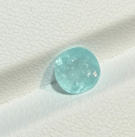 Luxury Promise 1.27ct Neon blue paraiba from Mozambique  DXBCS4152